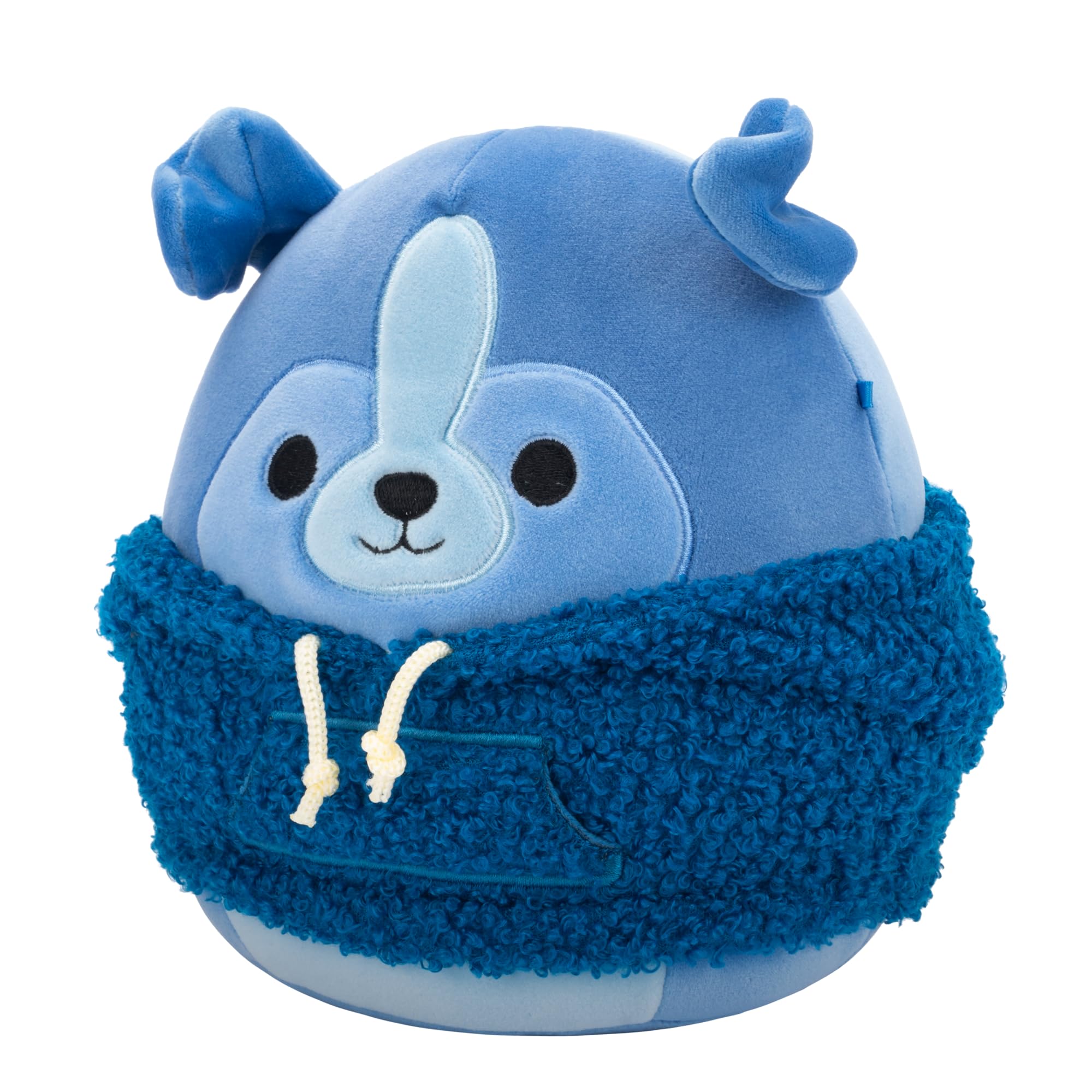 Squishmallows Botera the Navy Blue Sheltie - 7.5-Inch Plush with Wooly Hoodie 6