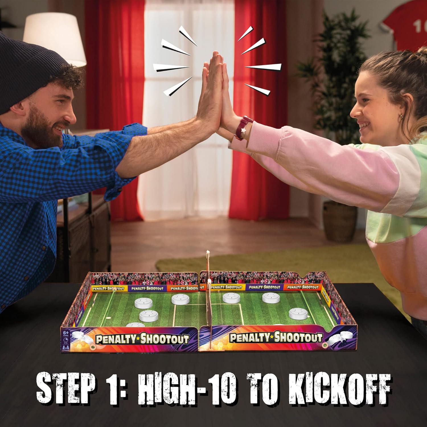 IDEAL Penalty Shootout: The Flicking Fast Football Game! Board Game 5