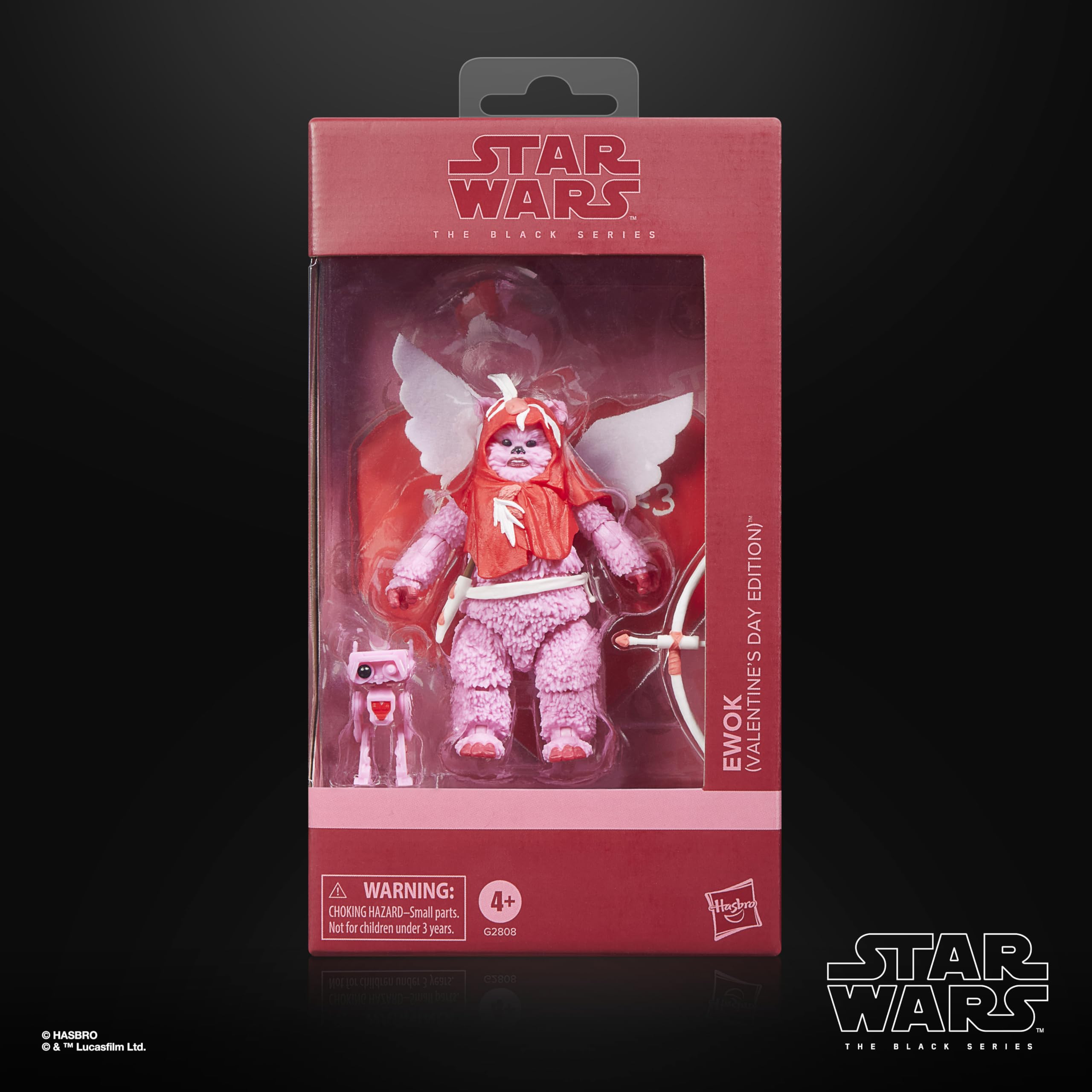 Star Wars The Black Series Ewok Valentine’s Day Edition Action Figure | 6-inch Scale | Hasbro