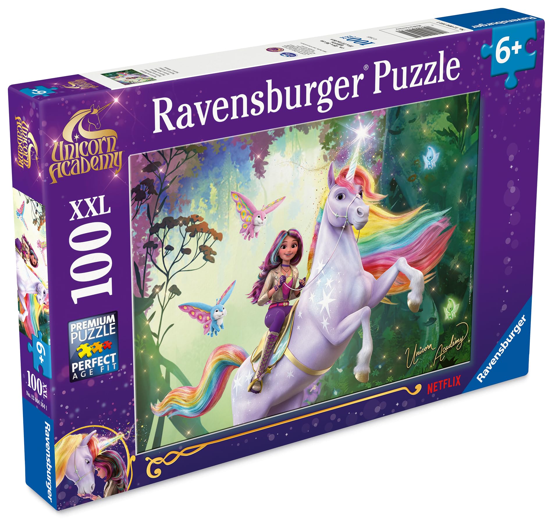 Ravensburger Unicorn Academy 100 Piece Jigsaw Puzzle for Children Age 6+ | XXL Pieces