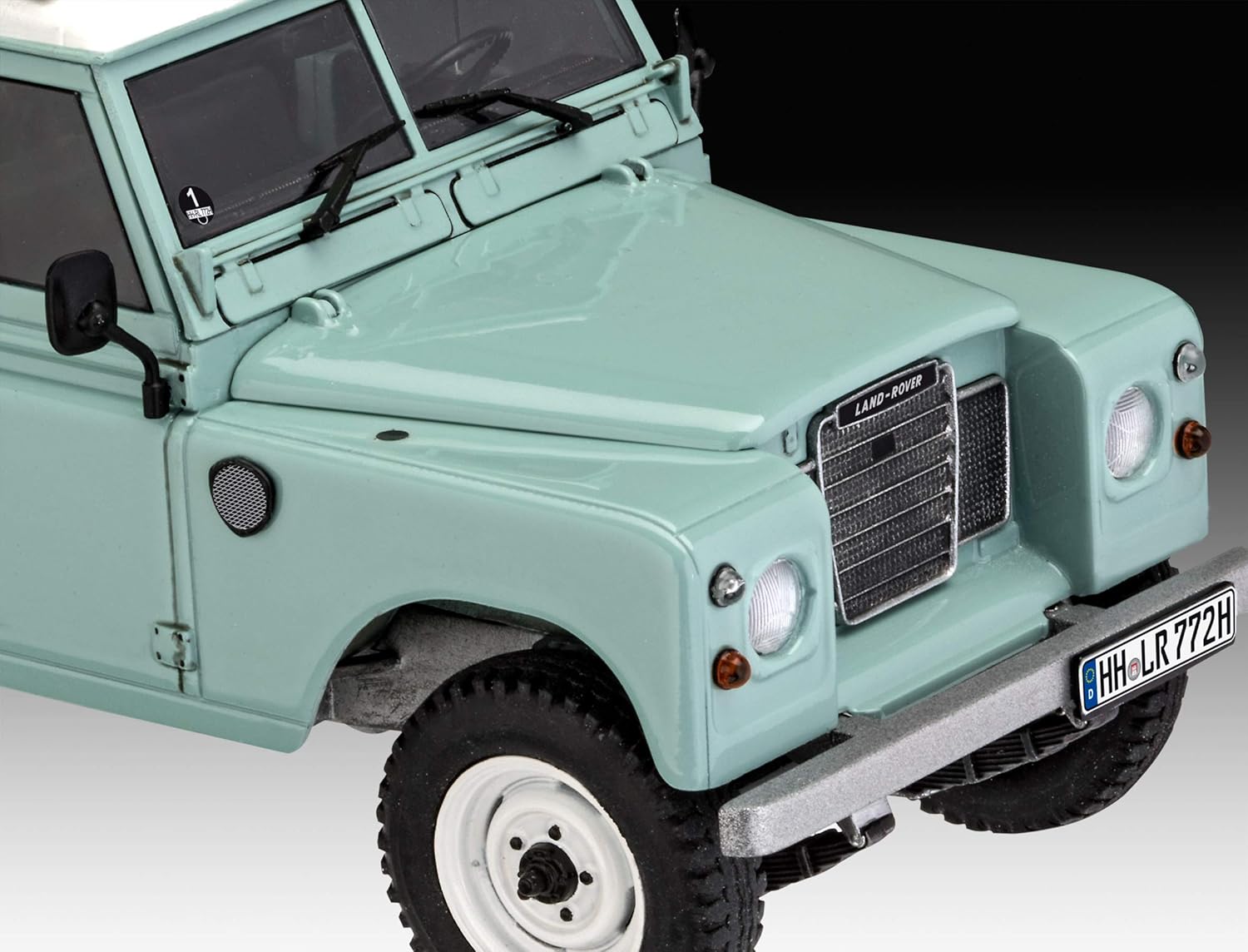 Revell Land Rover Series III 1:24 Scale Model Kit - Building Toy for Adults & Kids, 138 Pieces 10