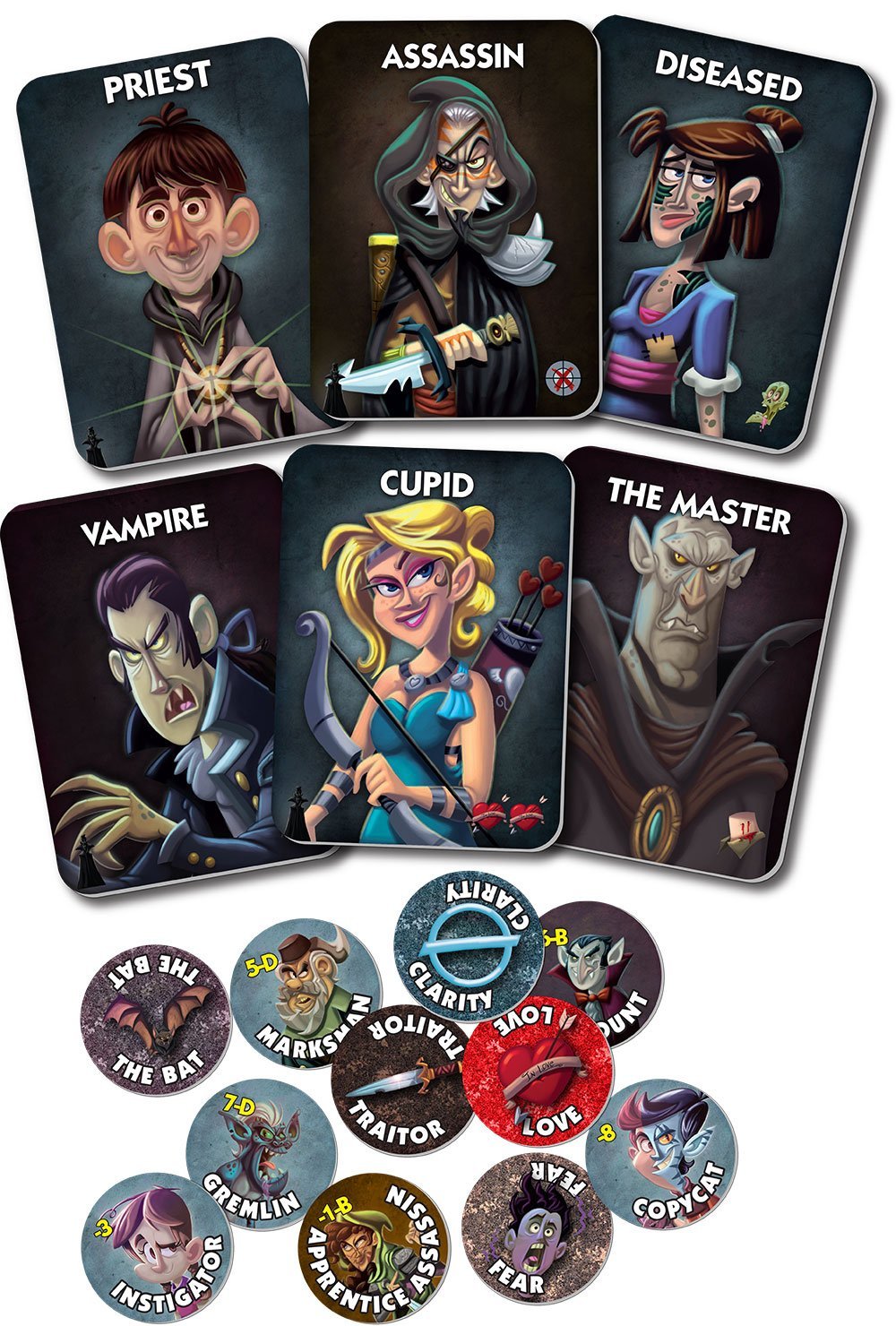 Bezier Games One Night Ultimate Vampire Board Game