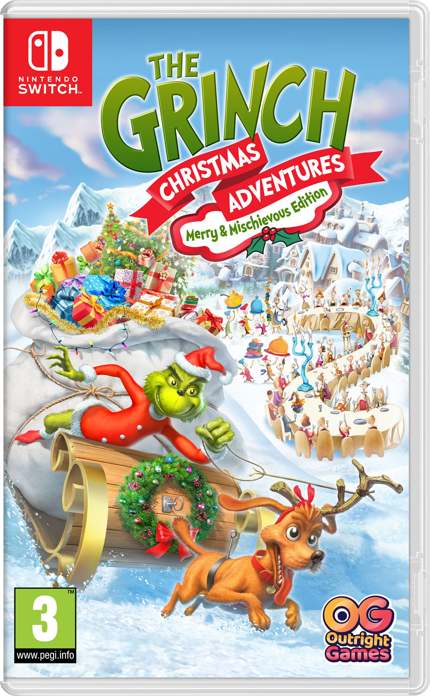 The Grinch: Christmas Adventures - Nintendo Switch Merry & Mischievous Edition