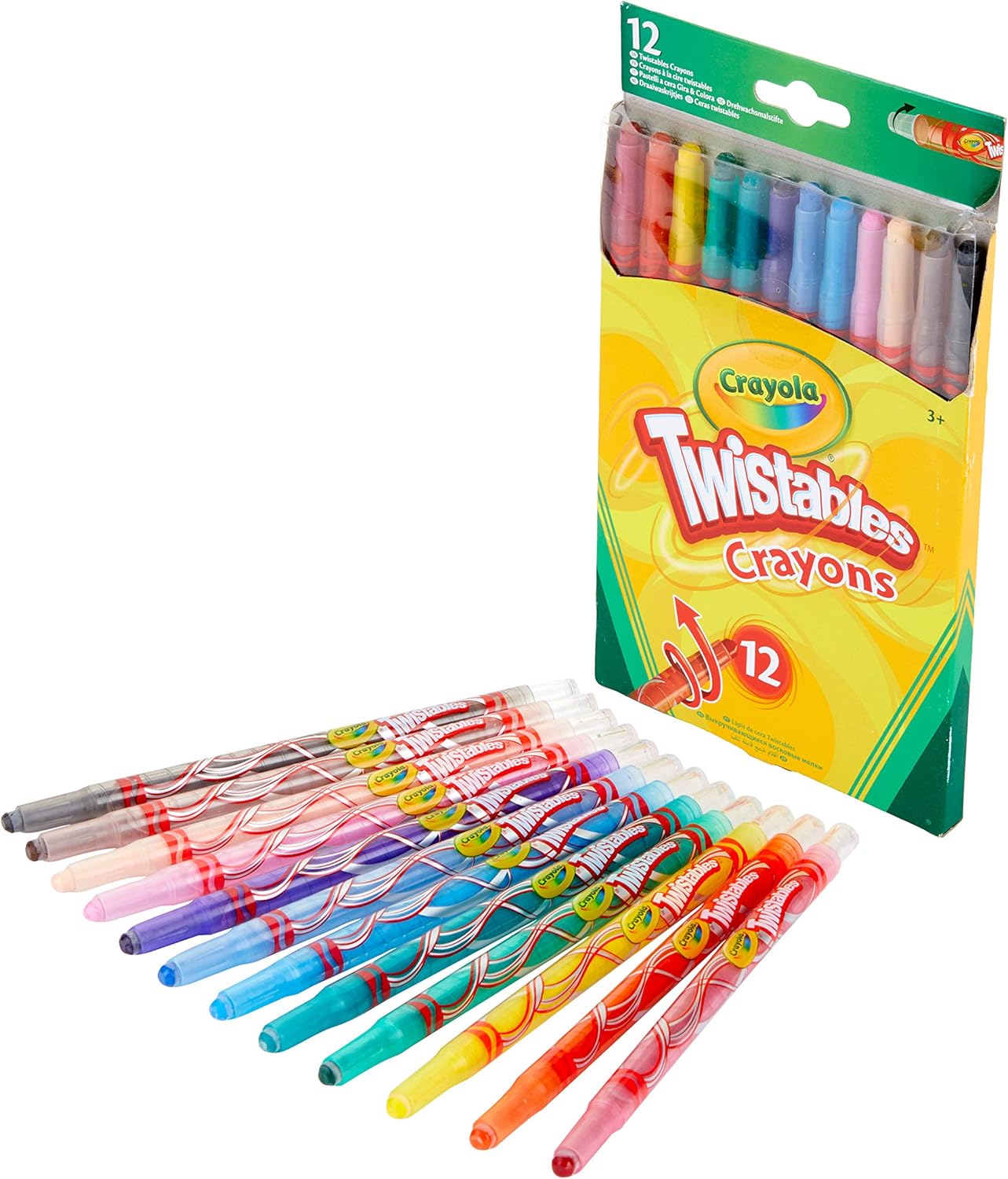 Crayola Twistables Crayons - 12 Count Multicolor Pack 3
