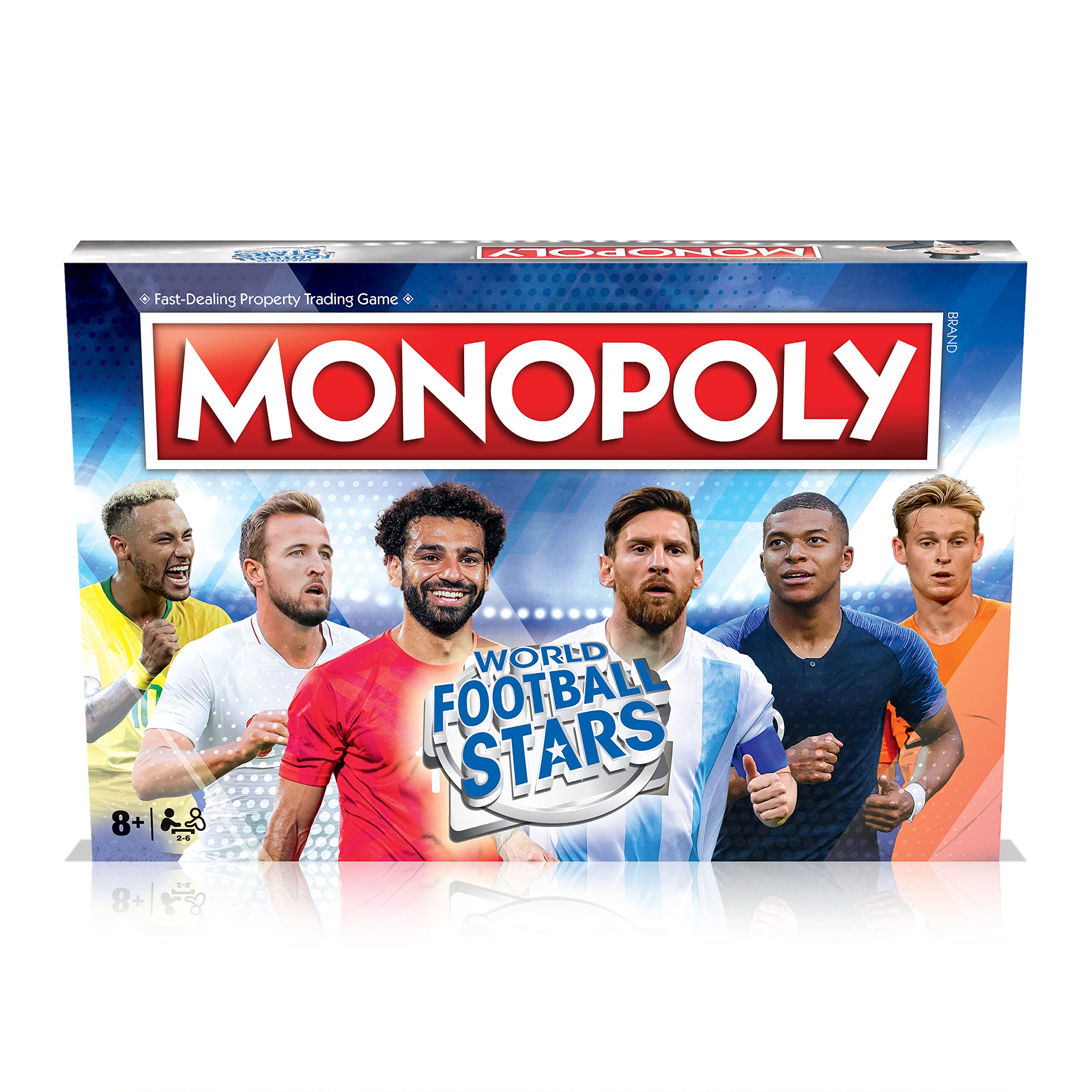 Winning Moves World Football Stars Monopoly Board Game – Blue 5