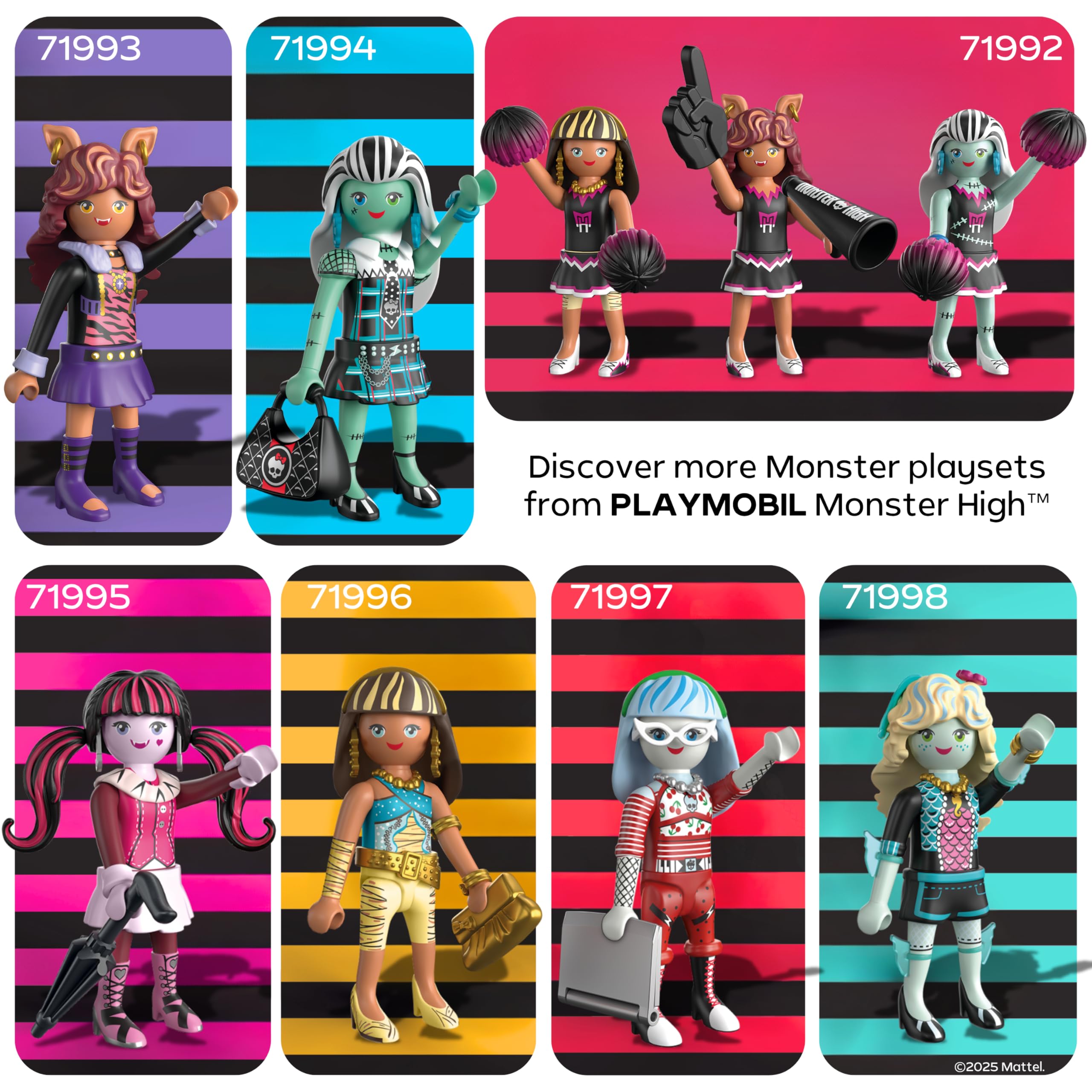 Playmobil Monster High Lagoona Blue - Ocean-Themed Play Figure Set for Kids 4+ 5
