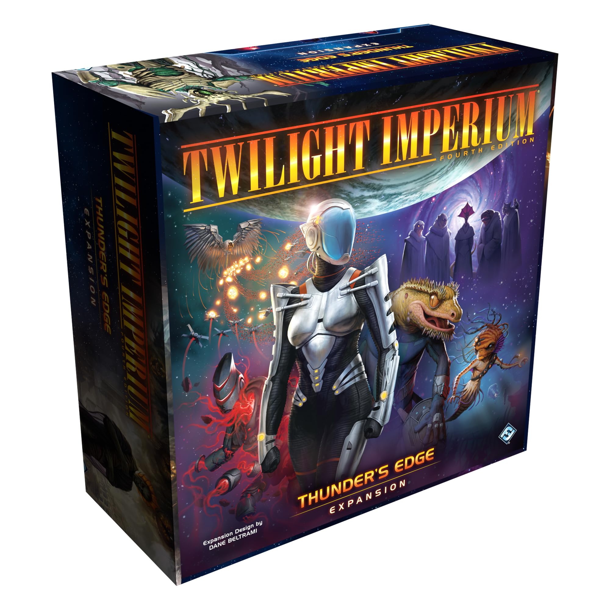 Asmodee Twilight Imperium: Thunder's Edge Expansion for 4th Edition Board Game | 3-8 Players | 240 Min 1