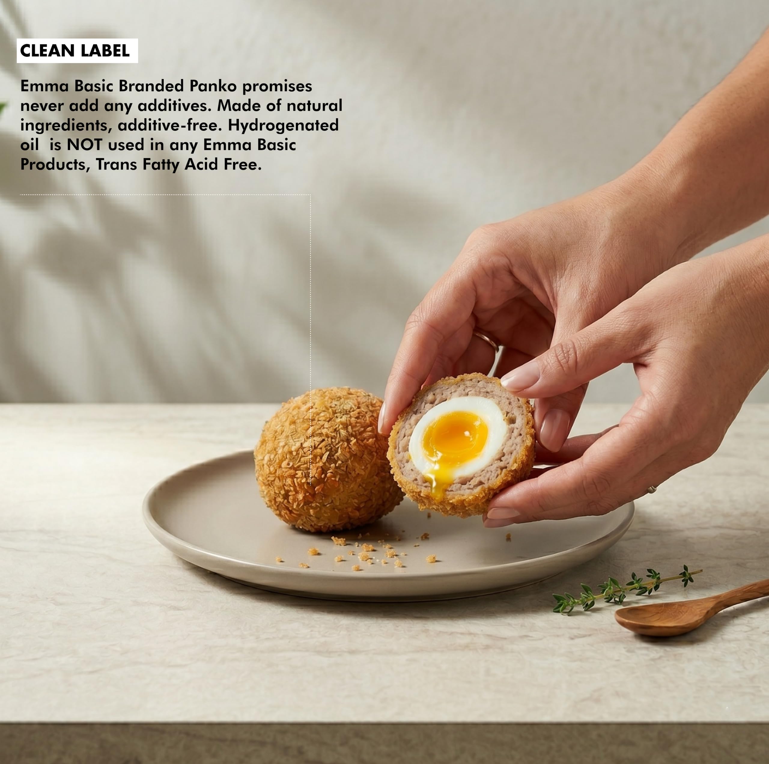 Emma Basic Panko Breadcrumbs - Super Premium Long Needle Shape | 200g Bag 5