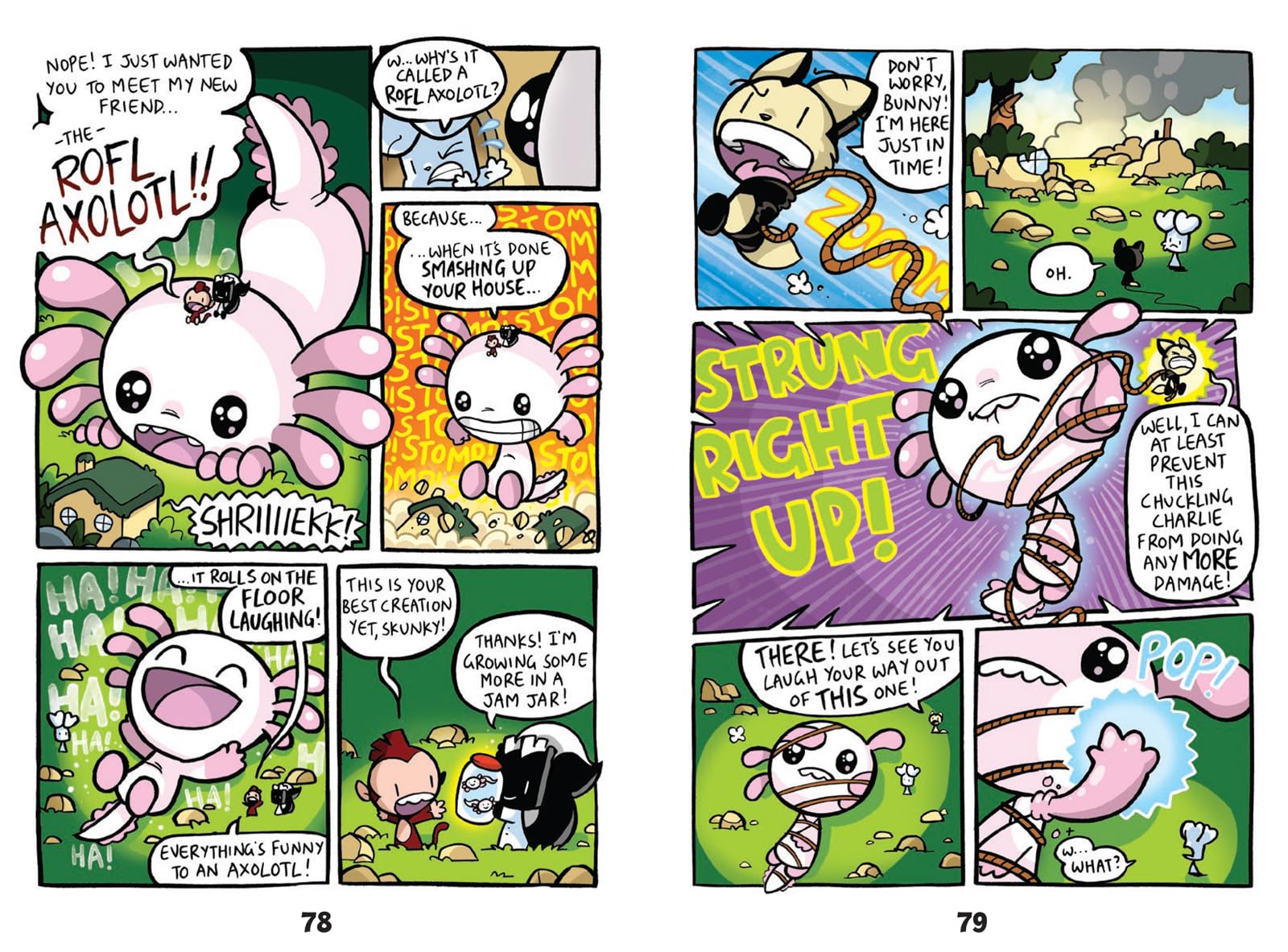 Bunny vs Monkey: Machine Mayhem by Jamie Smart | Fantasy Comic Book