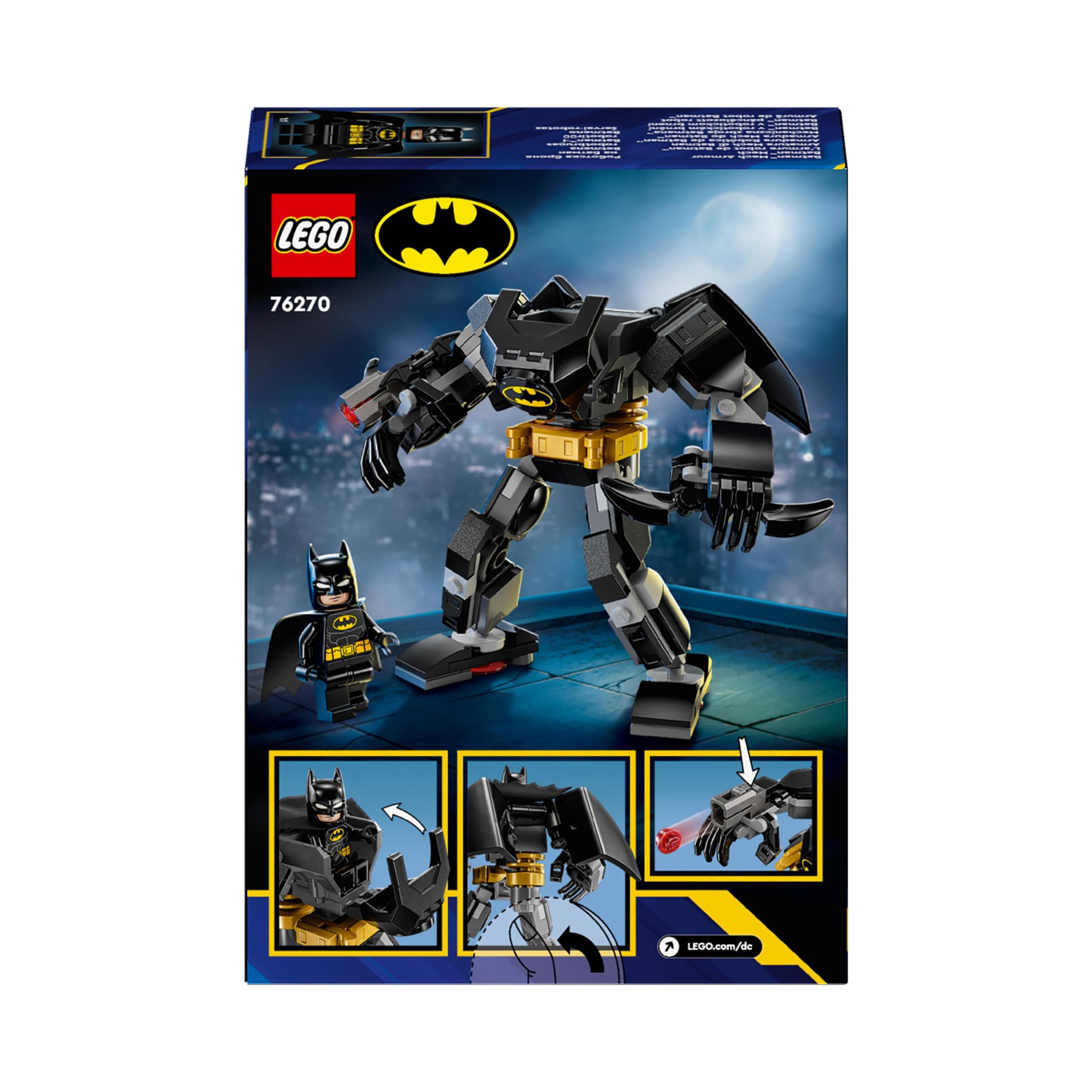 LEGO DC Batman Mech Armour Super-Hero Toy - Action Figure & Building Set for Ages 6+ 9