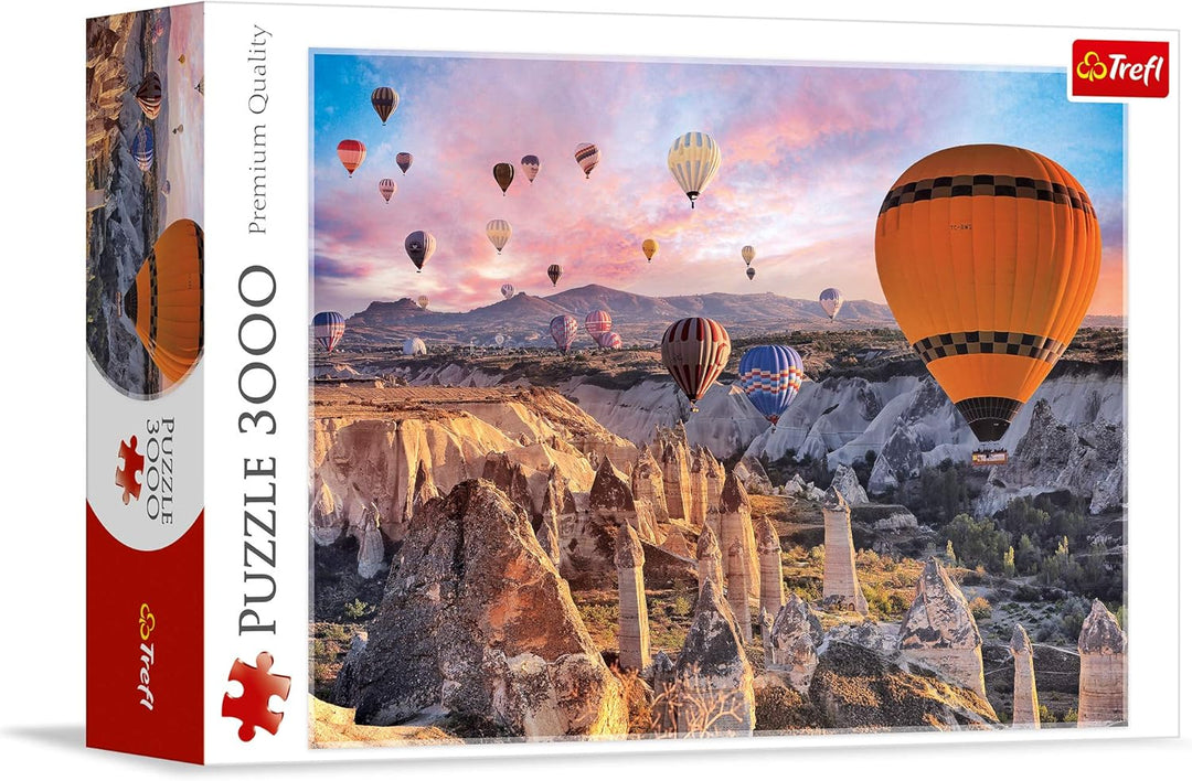 Trefl "Balloons Over Cappadocia" Puzzle - 3000-Piece Jigsaw for Ages 14+