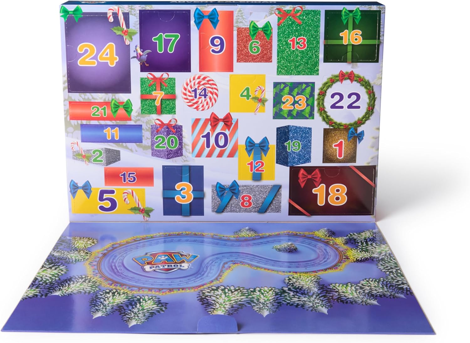 Paw Patrol 2024 Advent Calendar - 24 Surprise Toys with Figures & Accessories 7