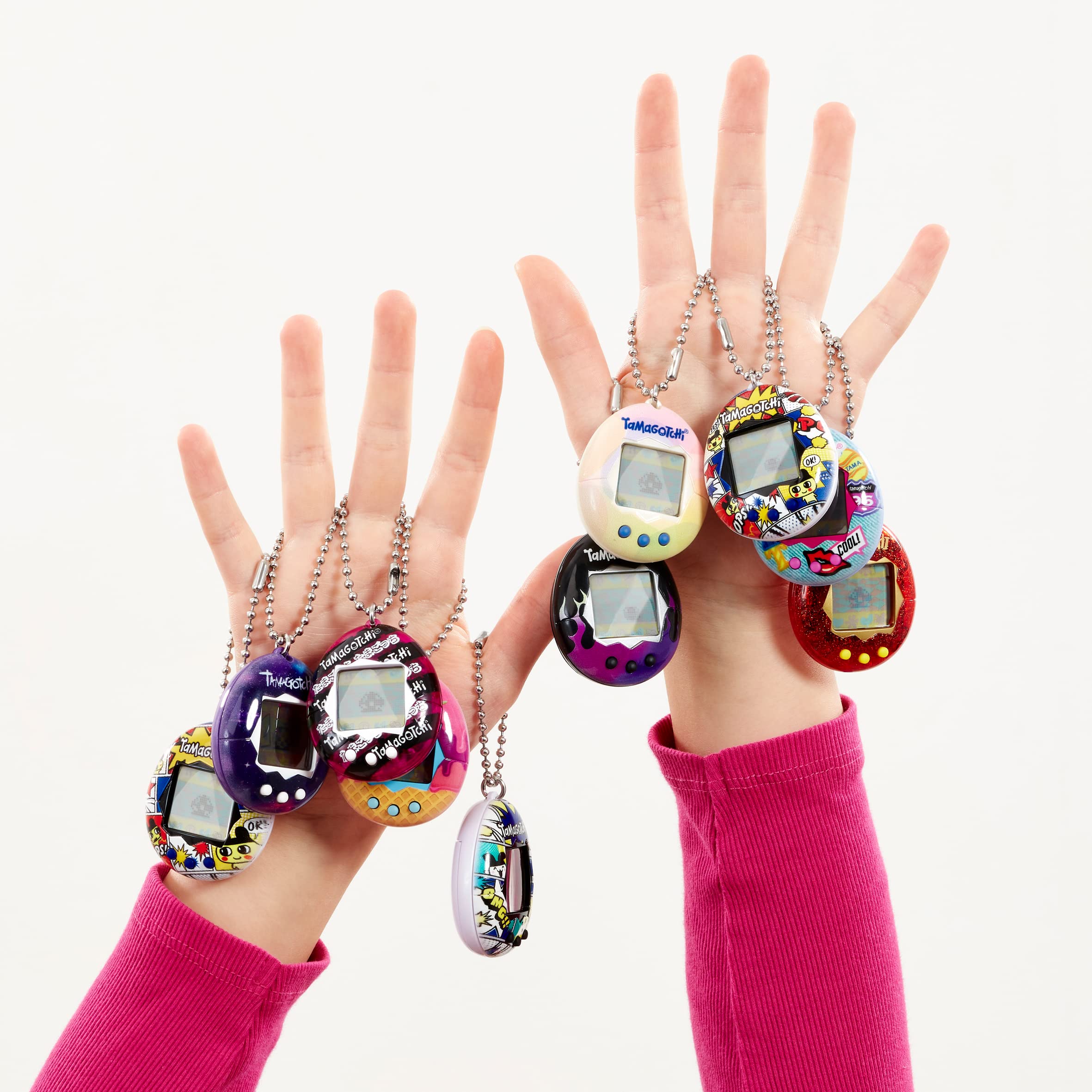 Bandai Tamagotchi Original Rainbow Shell - Electronic Virtual Pet Toy for Kids 8+ 3
