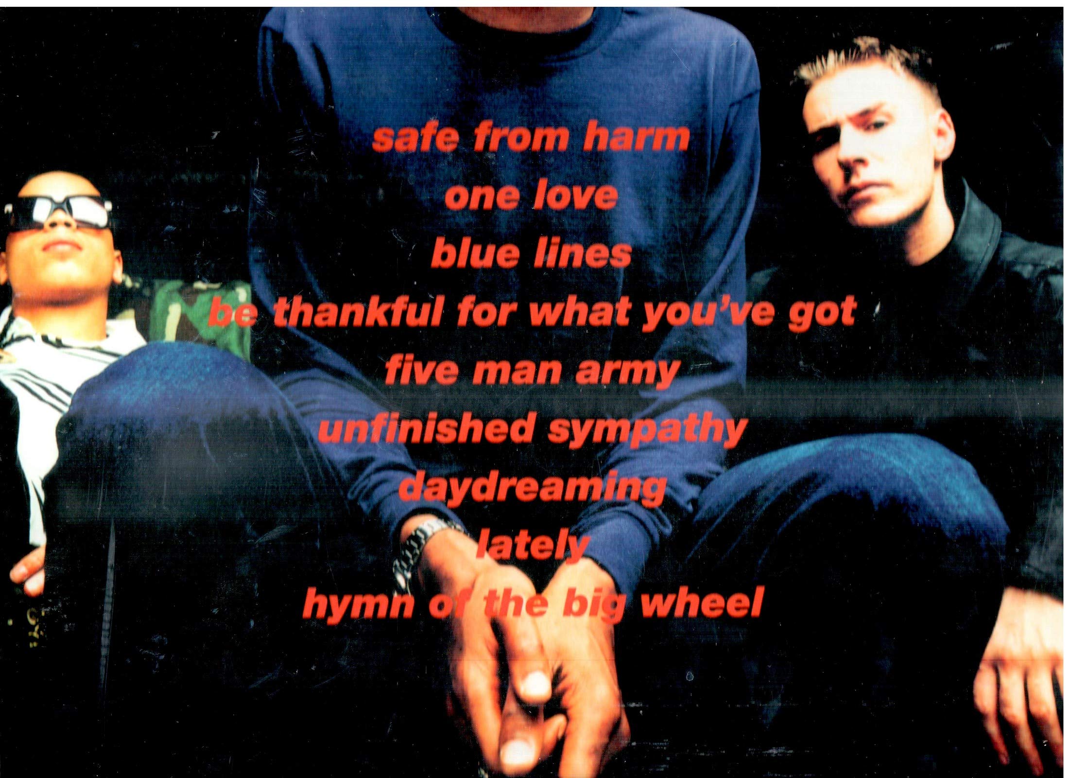 Massive Attack - Blue Lines VINYL 3