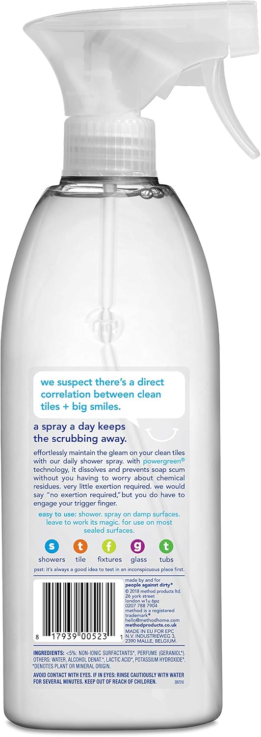 Method Daily Shower Surface Cleaner Spray - Ylang Ylang, 828ml 7