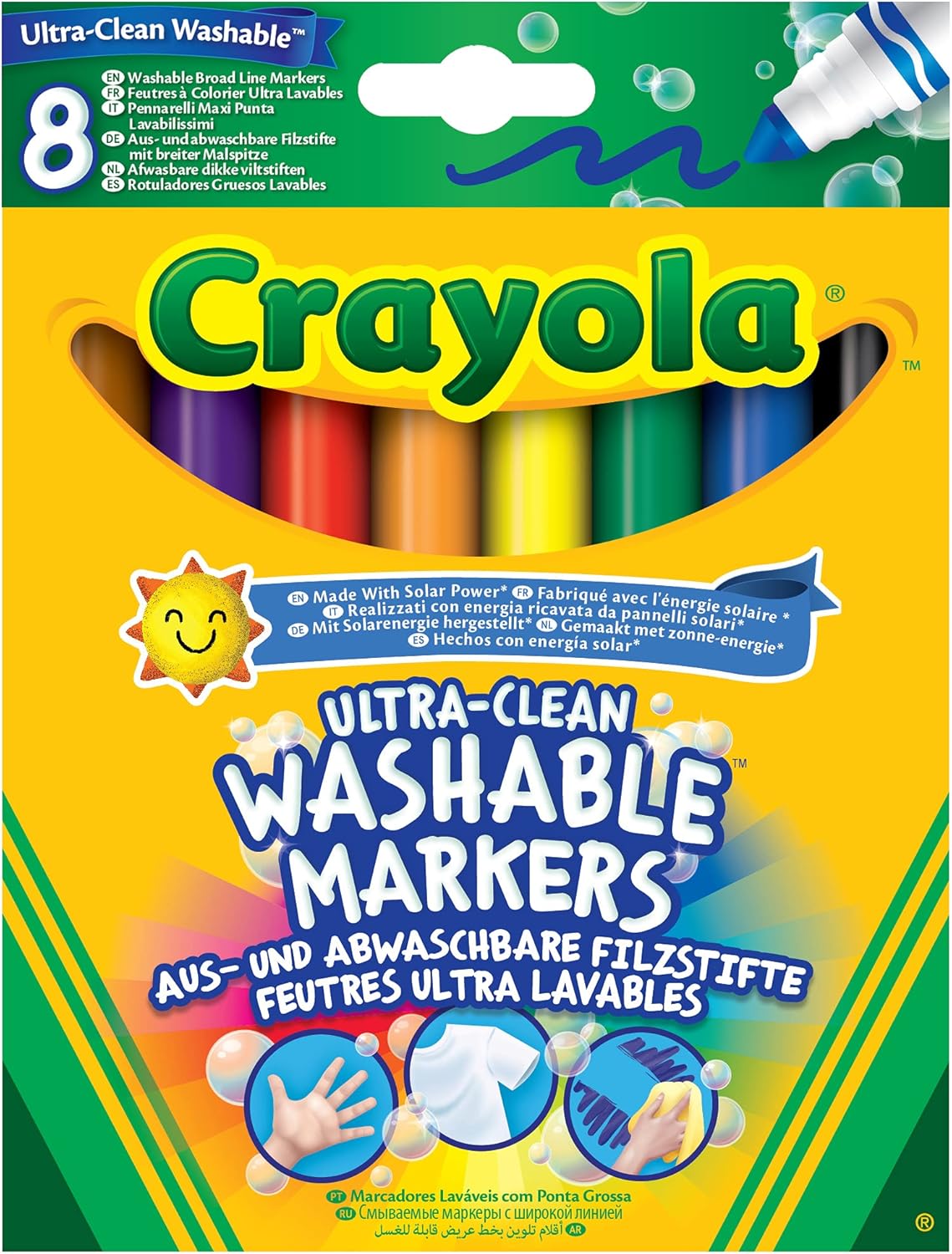 CRAYOLA Crayola 58-8328 Ultra-Clean Washable Markers Assorted