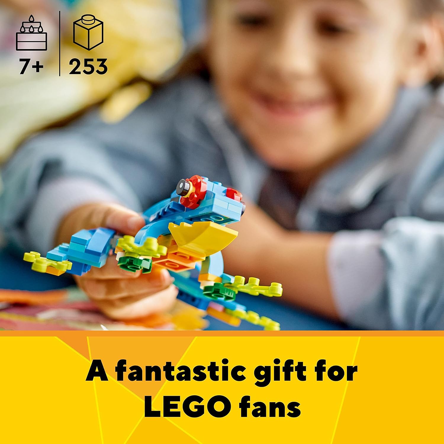 LEGO Creator 3 in 1 Exotic Parrot, Frog, and Fish Building Set - Ages 7+ 3