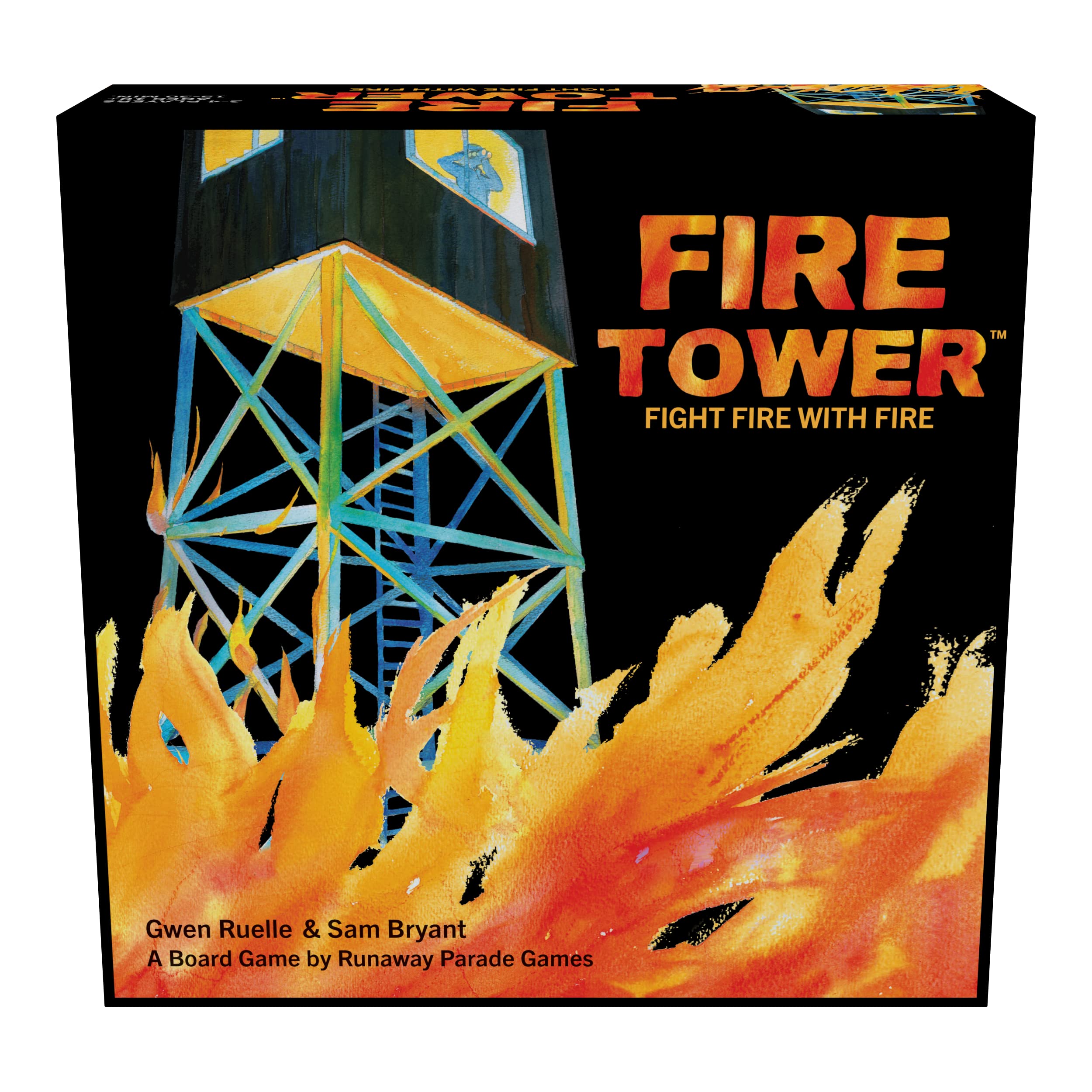 Goliath Games Fire Tower: Fight Fire with Fire Strategy Board Game