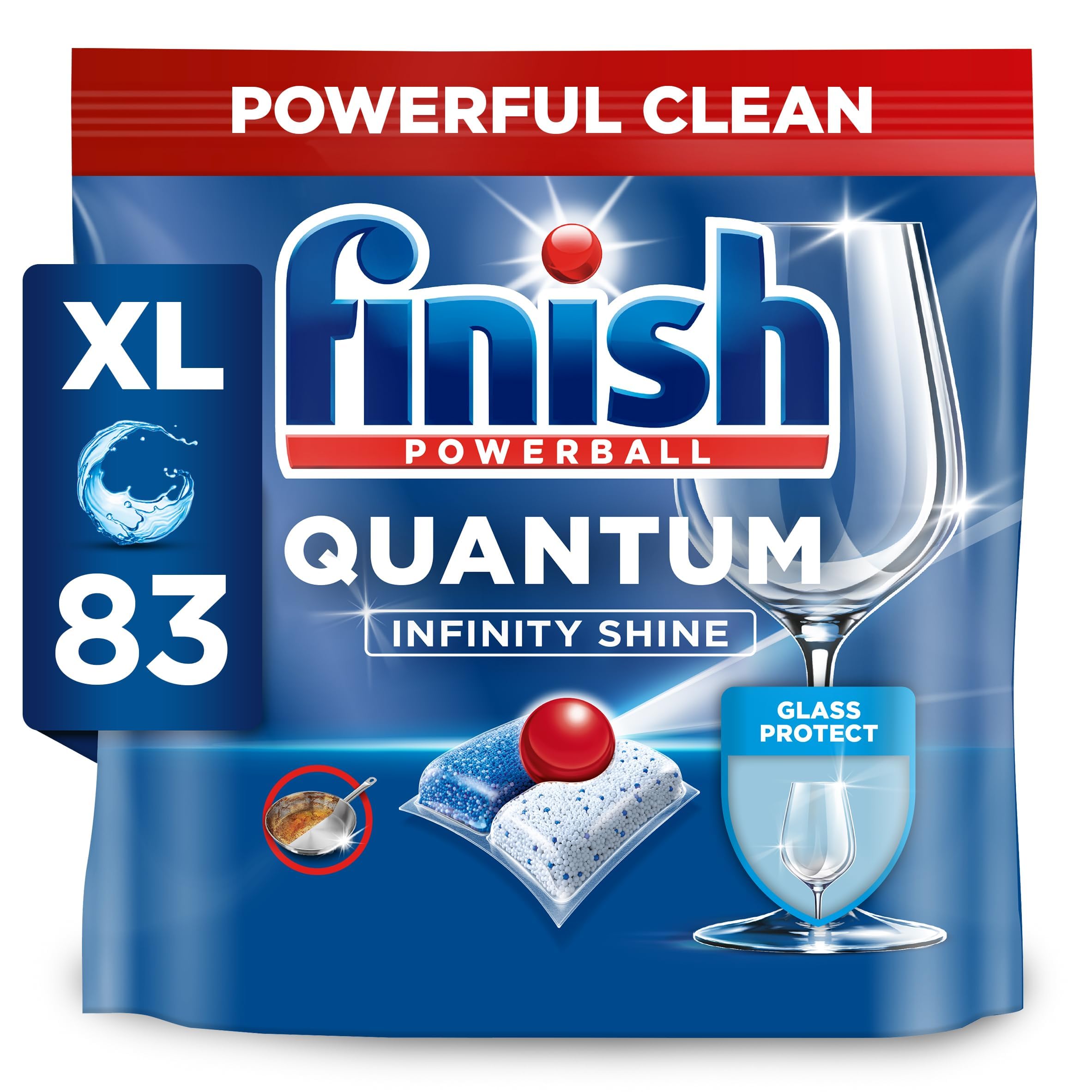 Finish Quantum Infinity Shine Dishwasher Tablets (83 Count) 7