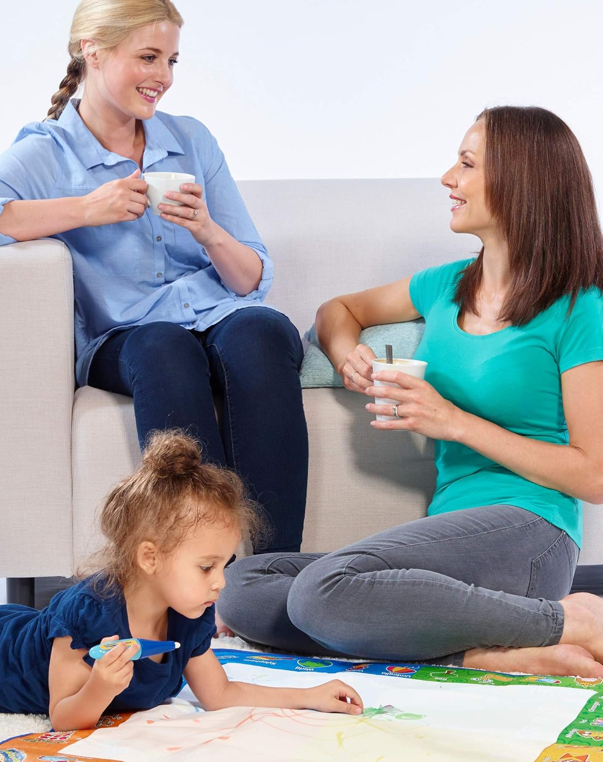 Aquadoodle Classic Large Water Doodle Mat, Official TOMY No Mess Colouring & Drawing Game, Suitable for Toddlers and Children From 18 Months+ 5