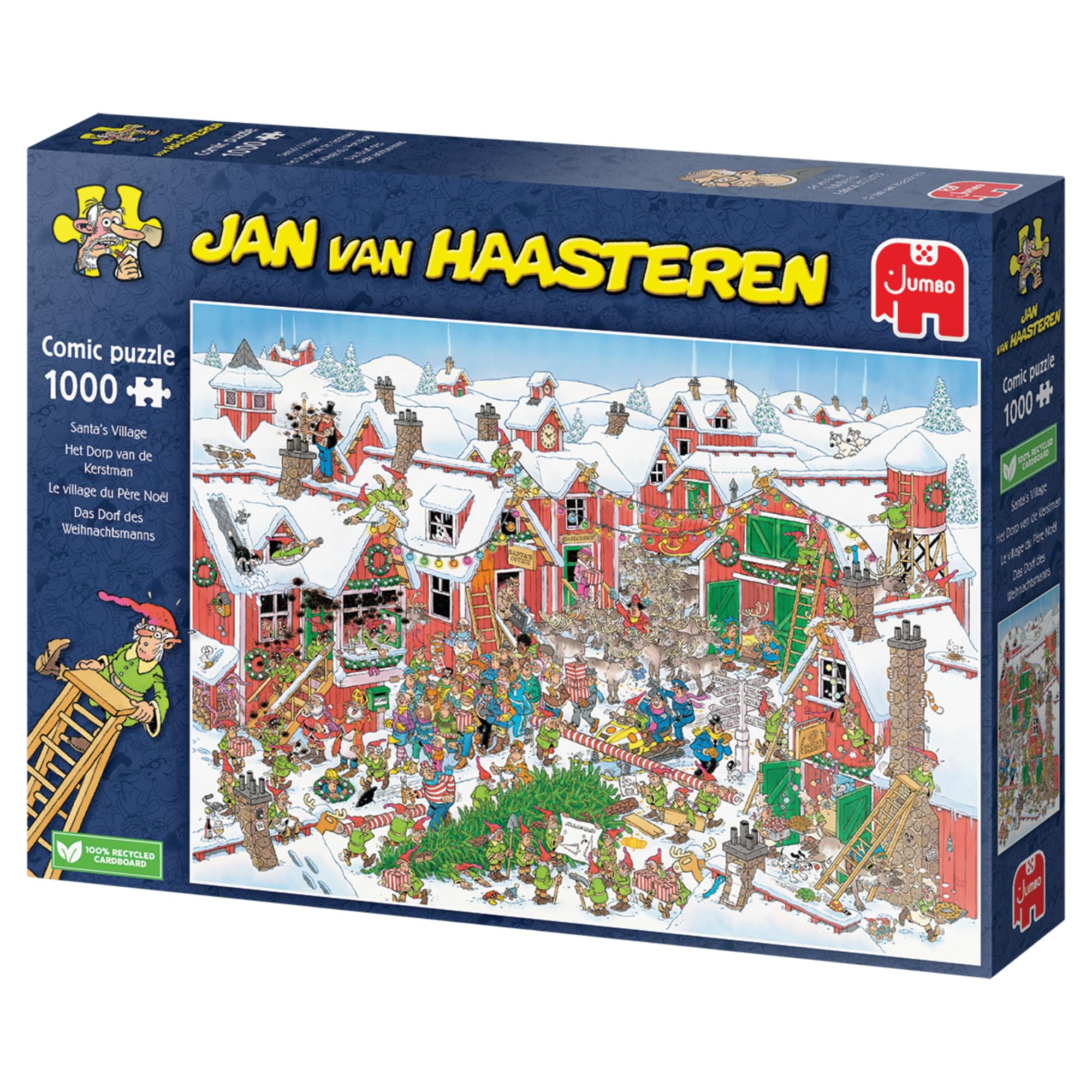 Jan Van Haasteren Santa's Village - 1000 Piece Adult Puzzle 5