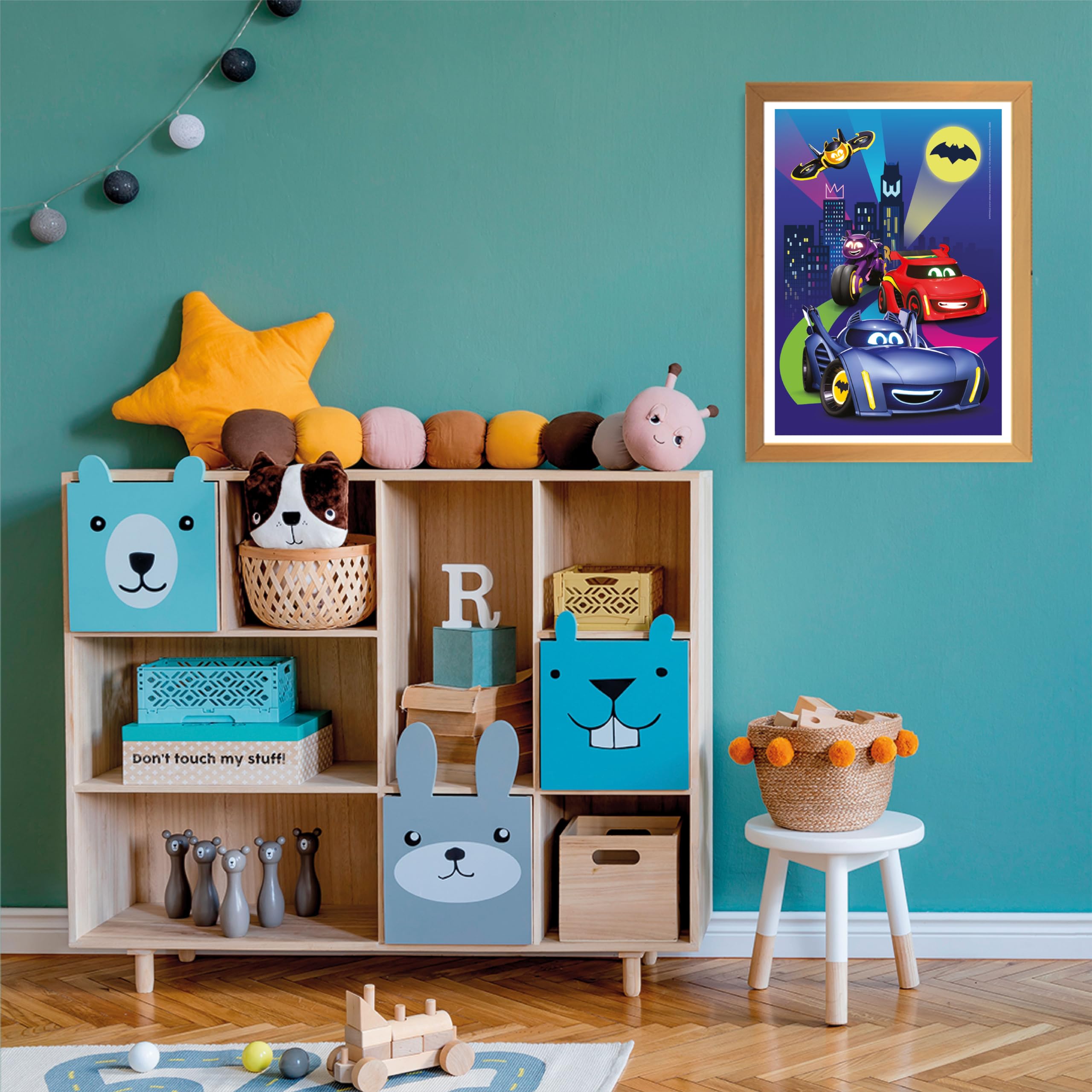 Clementoni Supercolor Batwheels Jigsaw Puzzle - 60 Pieces | Ages 4-7 | 33.5 x 23.5 cm 4