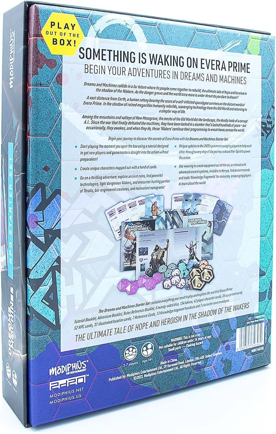 Modiphius: Dreams and Machines RPG Starter Set - Explore the World of Evera Prime 8