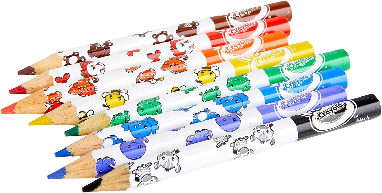 Crayola My First Jumbo Colouring Pencils - Easy-Grip for Toddlers & Preschoolers 4