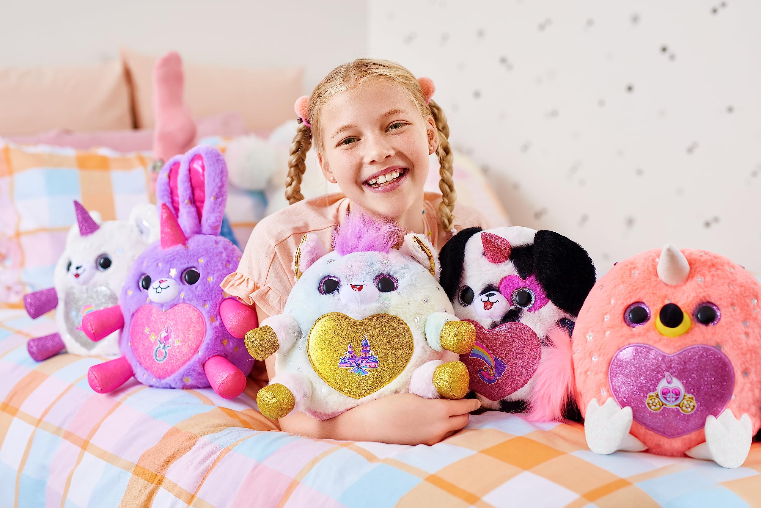 Rainbocorns Fairycorn Princess Series 6 Ruby the Unicorn - Magical Plush Surprise with Wearable Fairy Wings 4