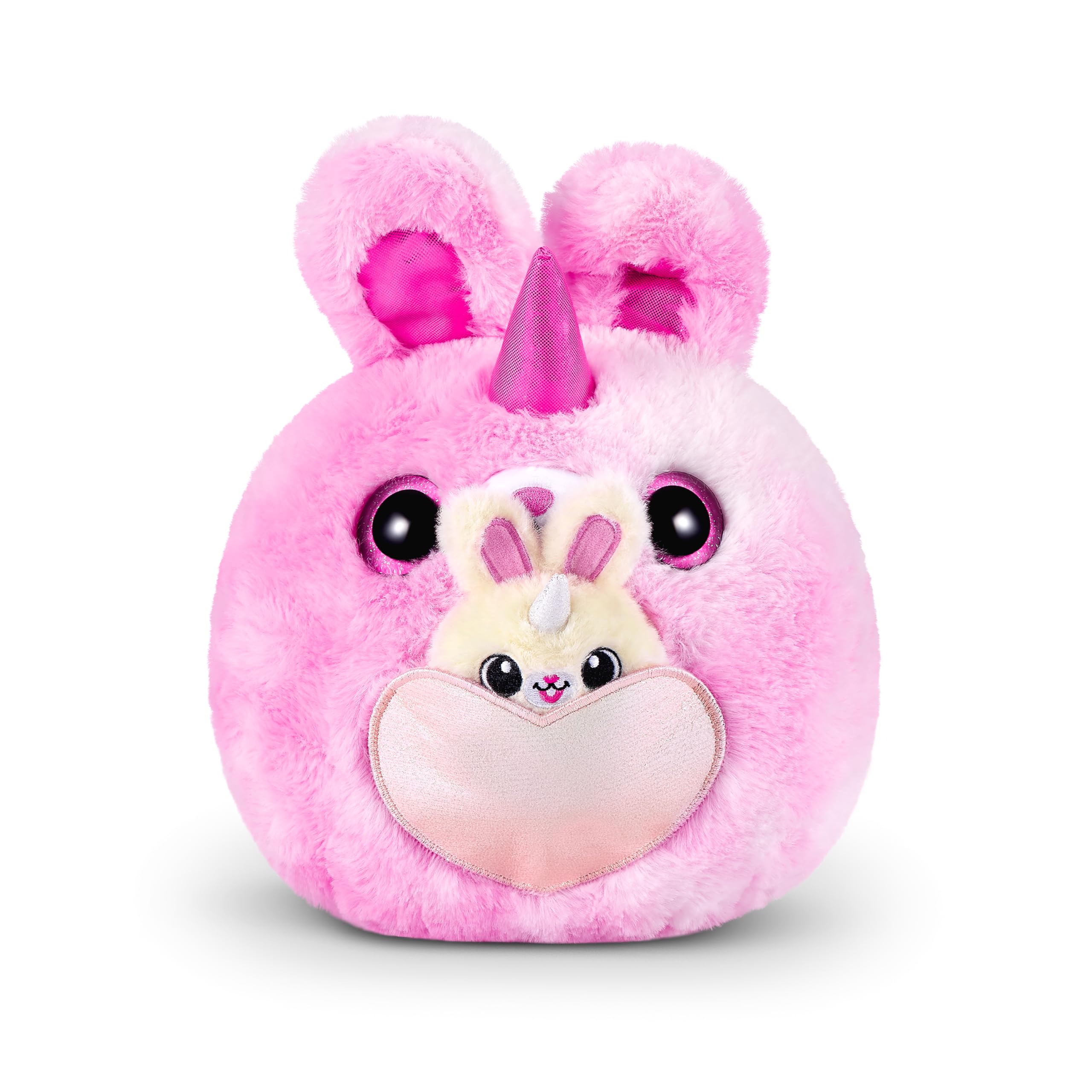 Rainbocorns Mamacorn Surprise by ZURU - Collectible Plush Toy with 30+ Surprises for Girls 3+ 7