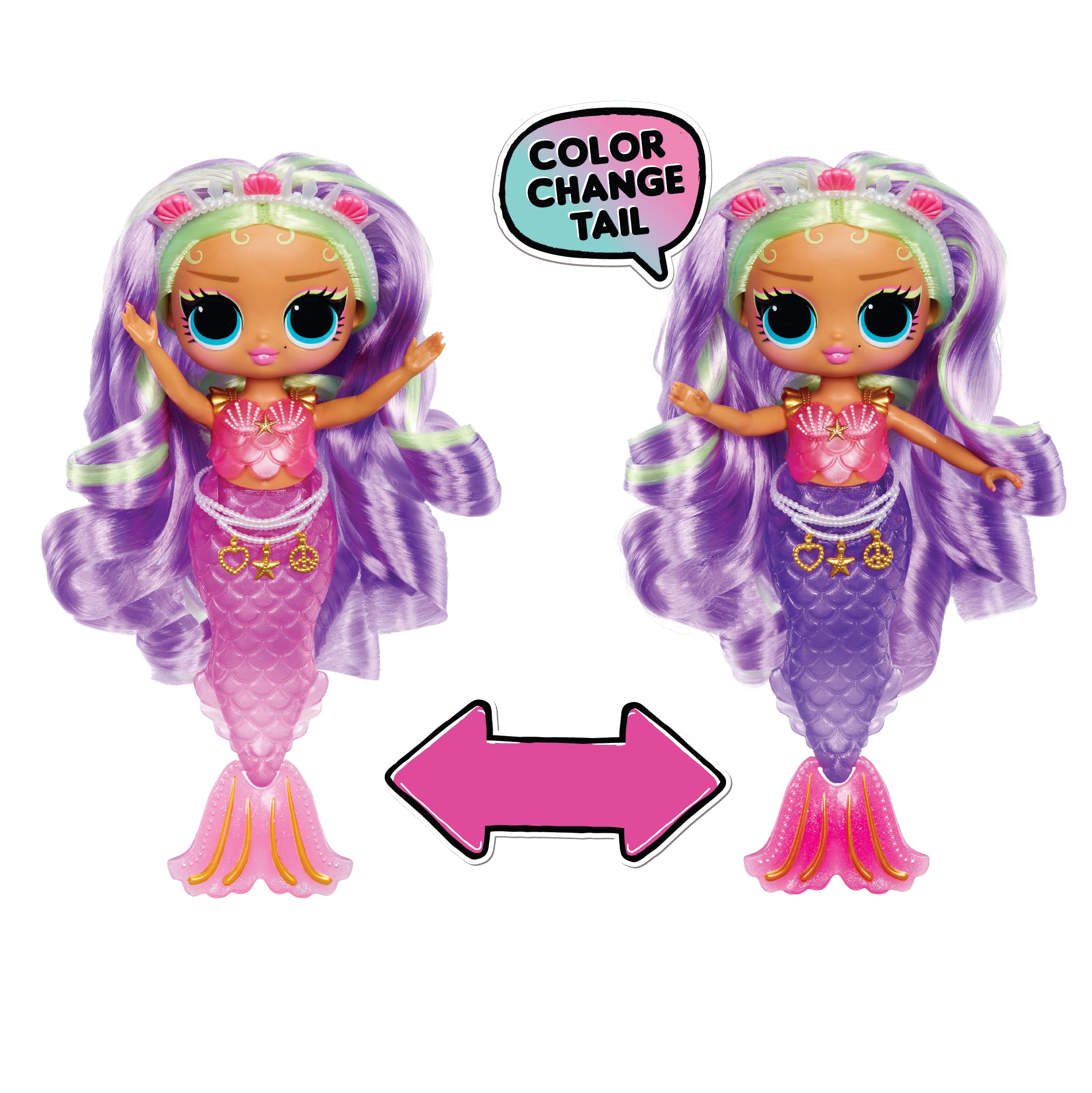 L.O.L. Surprise! Tweens Mermaid Cleo Clove - Color Changing Tail Fashion Doll with Movable Fins & Accessories 8