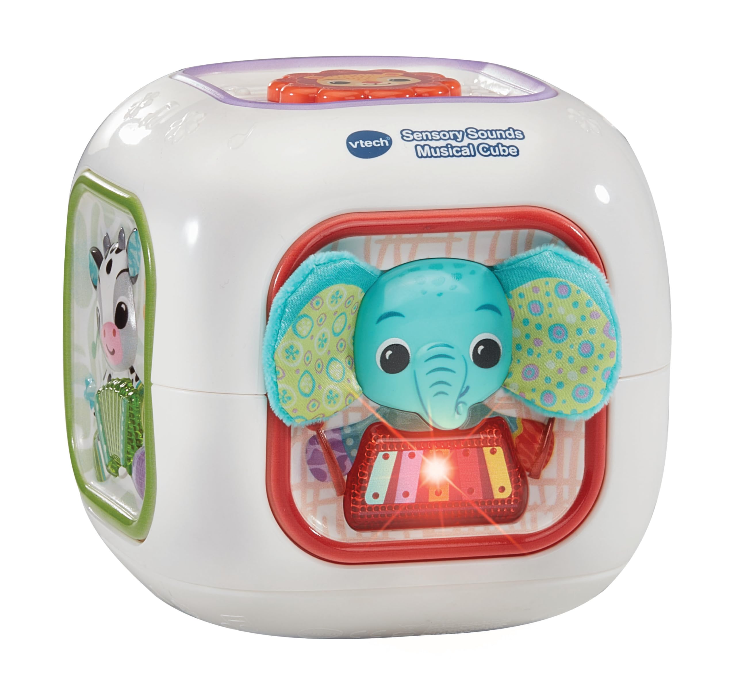 VTech Sensory Sounds Musical Cube - Interactive Baby Toy for Ages 3-24 Months | Multicolor 1