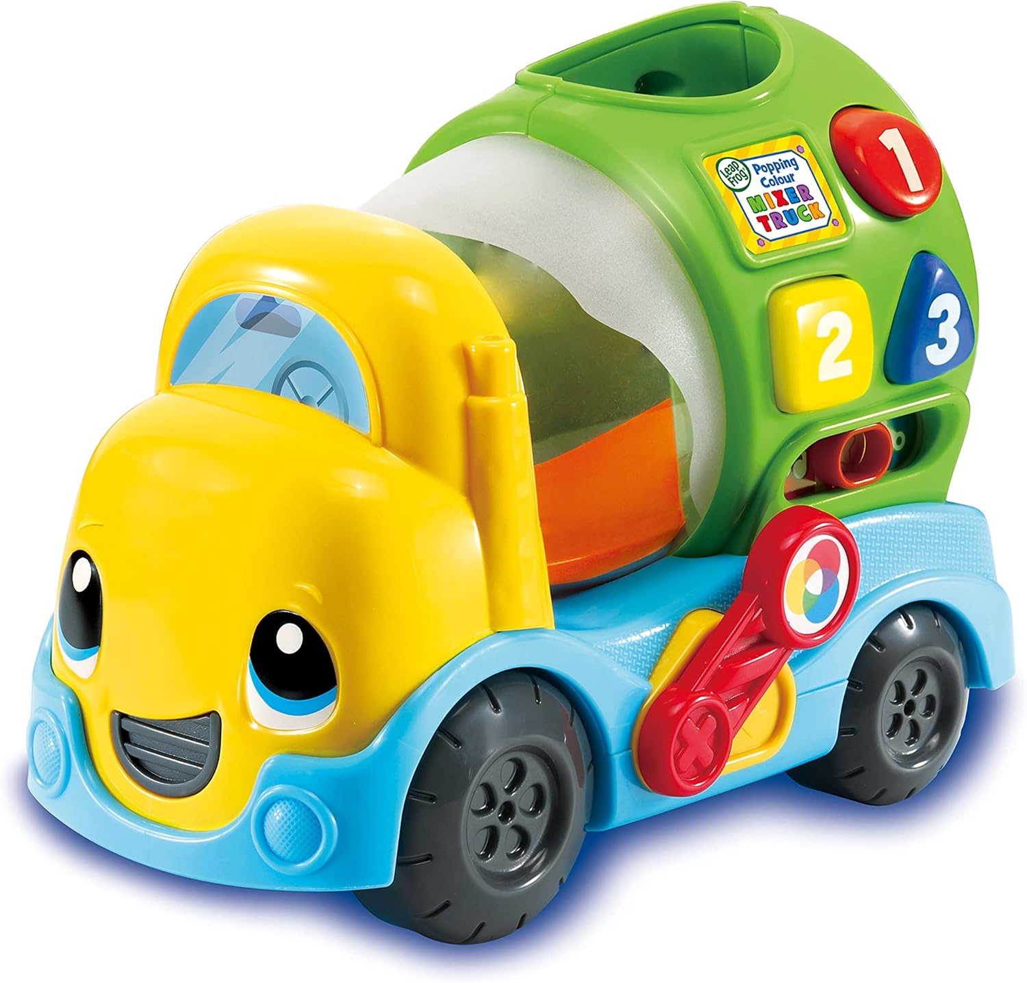 LeapFrog Popping Colour Mixer Truck - Educational Musical Shape Sorter for Babies & Toddlers 6m+