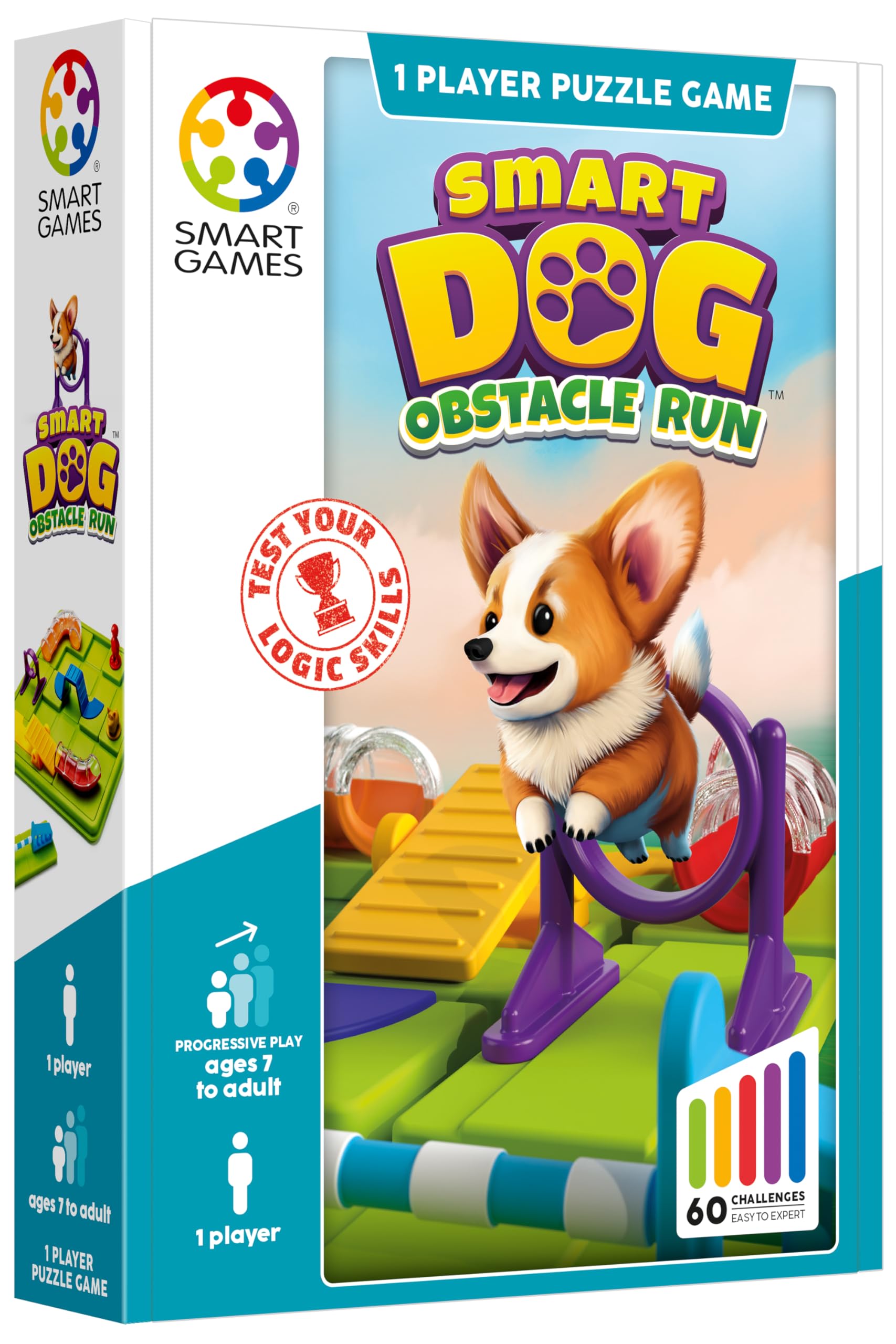 SmartGames Smart Dog Puzzle Game - 60 Challenges | Ages 7+ | Portable 2