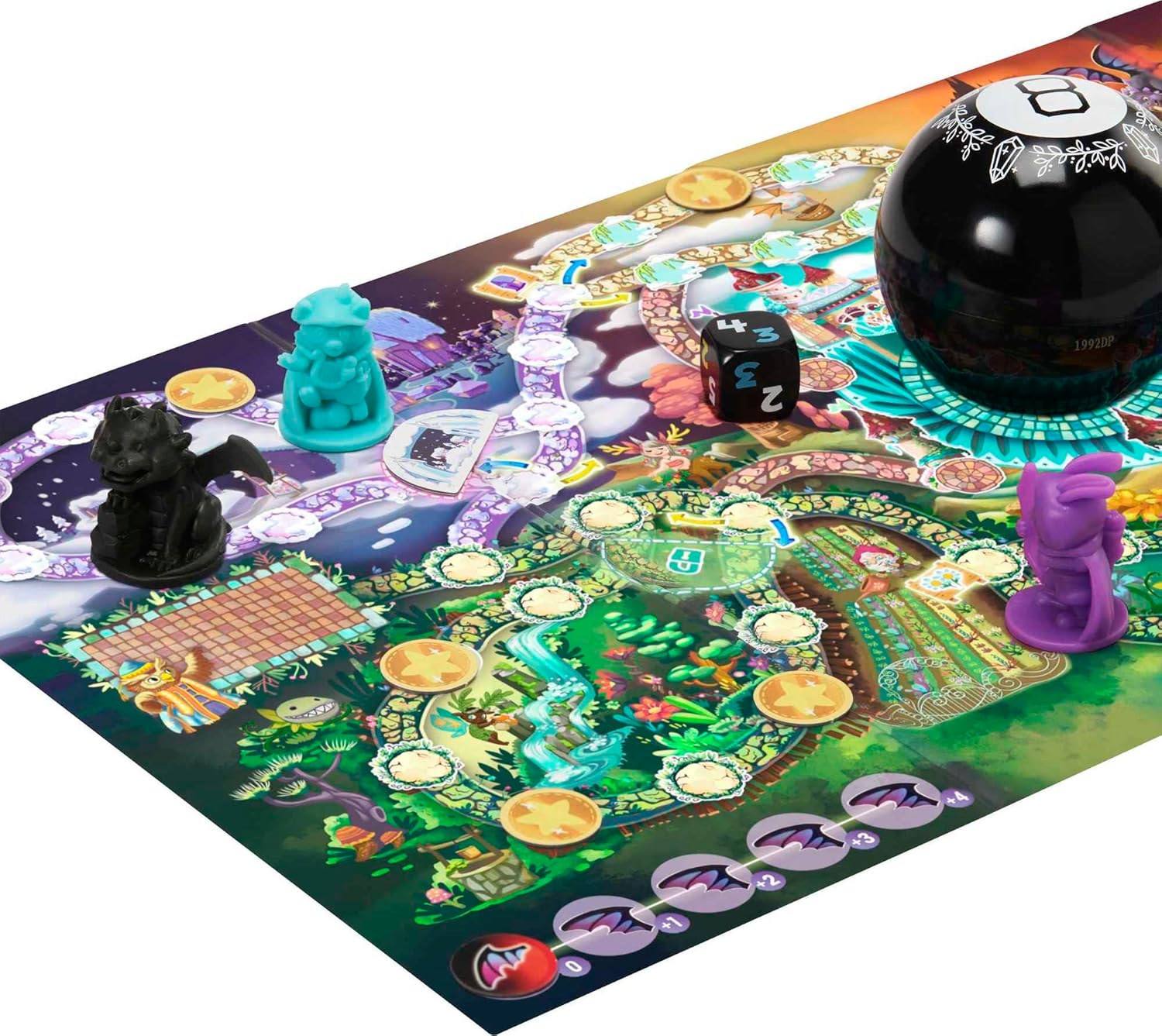 Mattel Games Magic 8 Ball Magical Encounters Cooperative Board Game 5