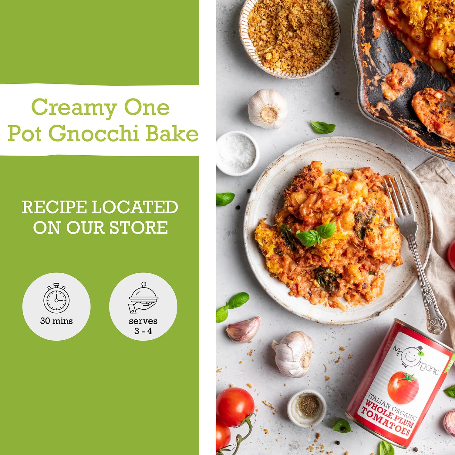 Mr Organic - Organic Gluten Free Gnocchi 350g - Non GMO & Preservative Free 7