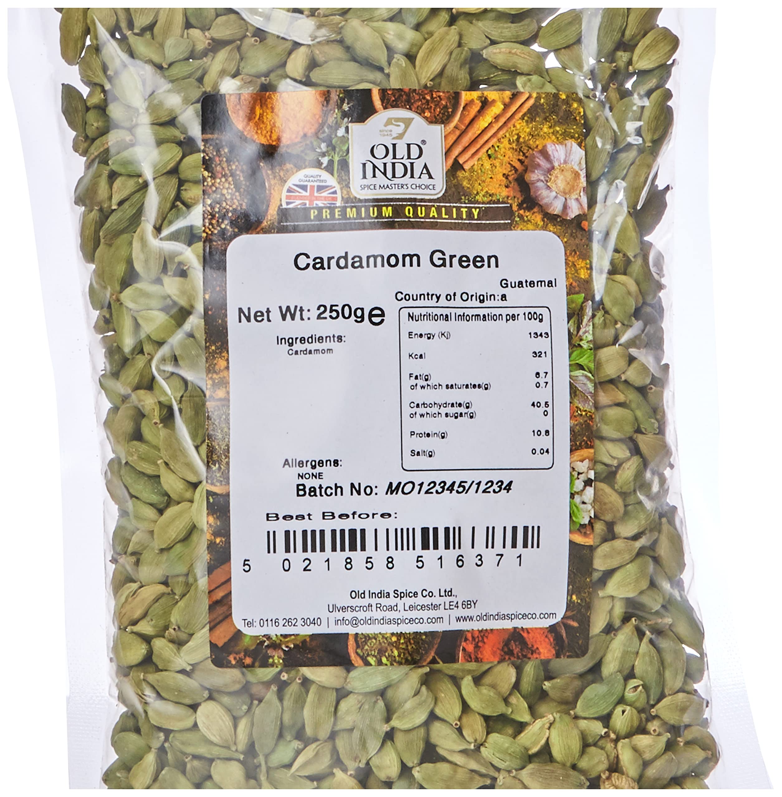 Old India Green Cardamom 250 g 3