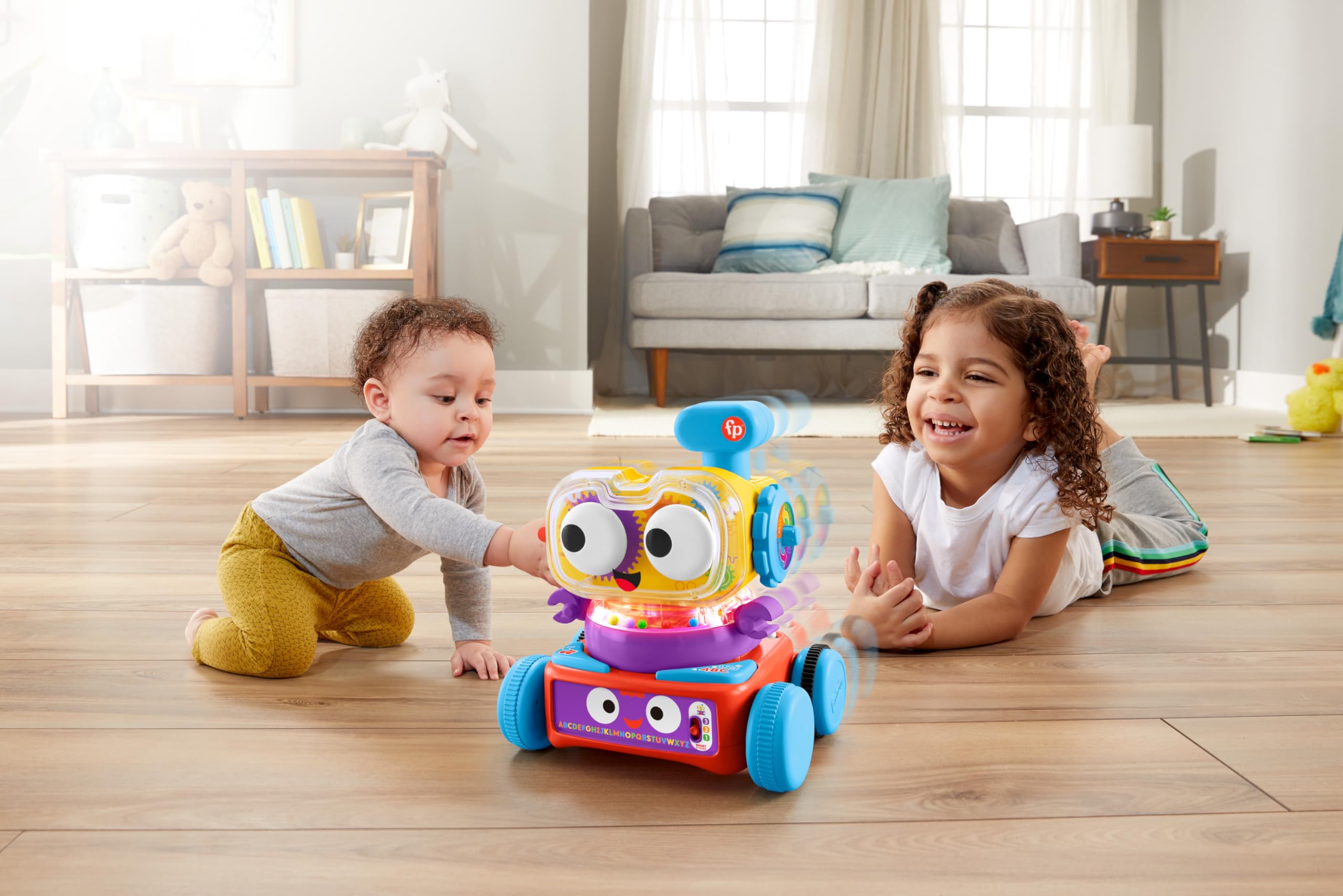 Fisher-Price 4-in-1 Ultimate Learning Bot - Educational Electronic Toy for Ages 6 Months+ 4