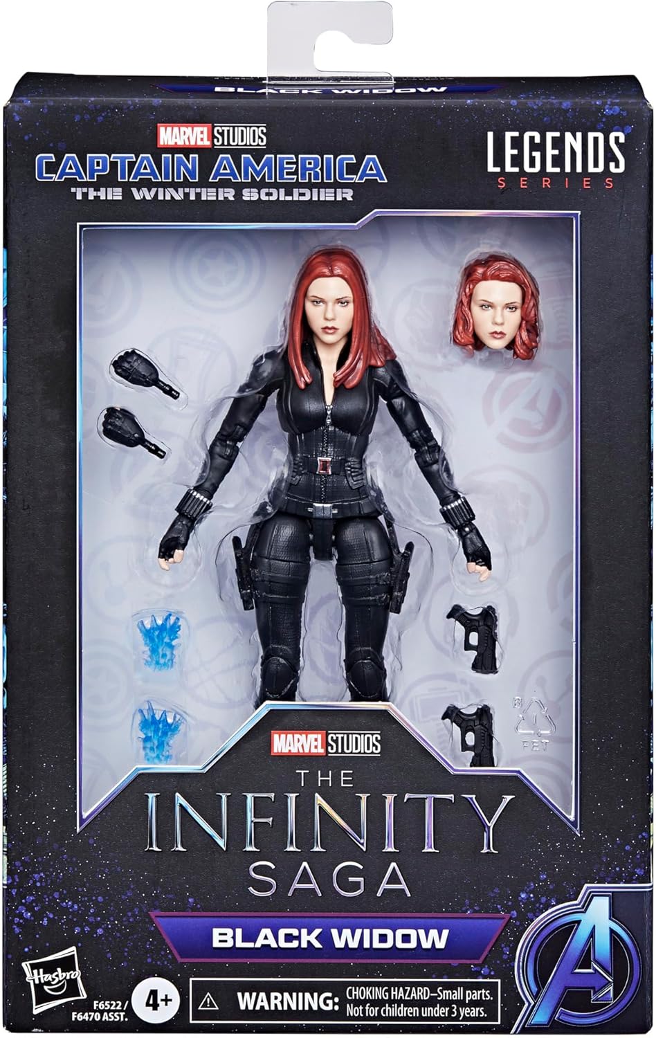 Hasbro Marvel Legends Series Captain America: The Winter Soldier - Black Widow Action Figure (F6522)