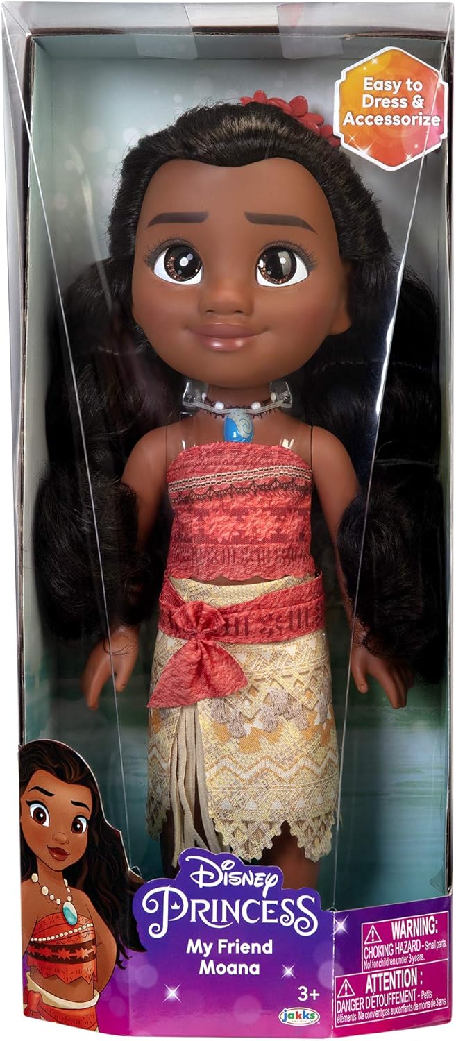 Disney Princess Moana Fashion Doll - 14" Glitter Eyes & Long Hair, Ages 3+ 11