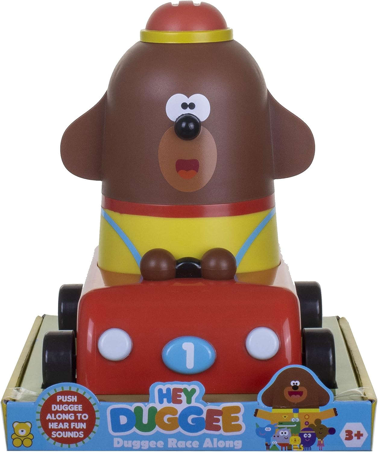 Hey Duggee Race Along Car - Push Along Vehicle with Sounds, Ages 18 Months+ 7