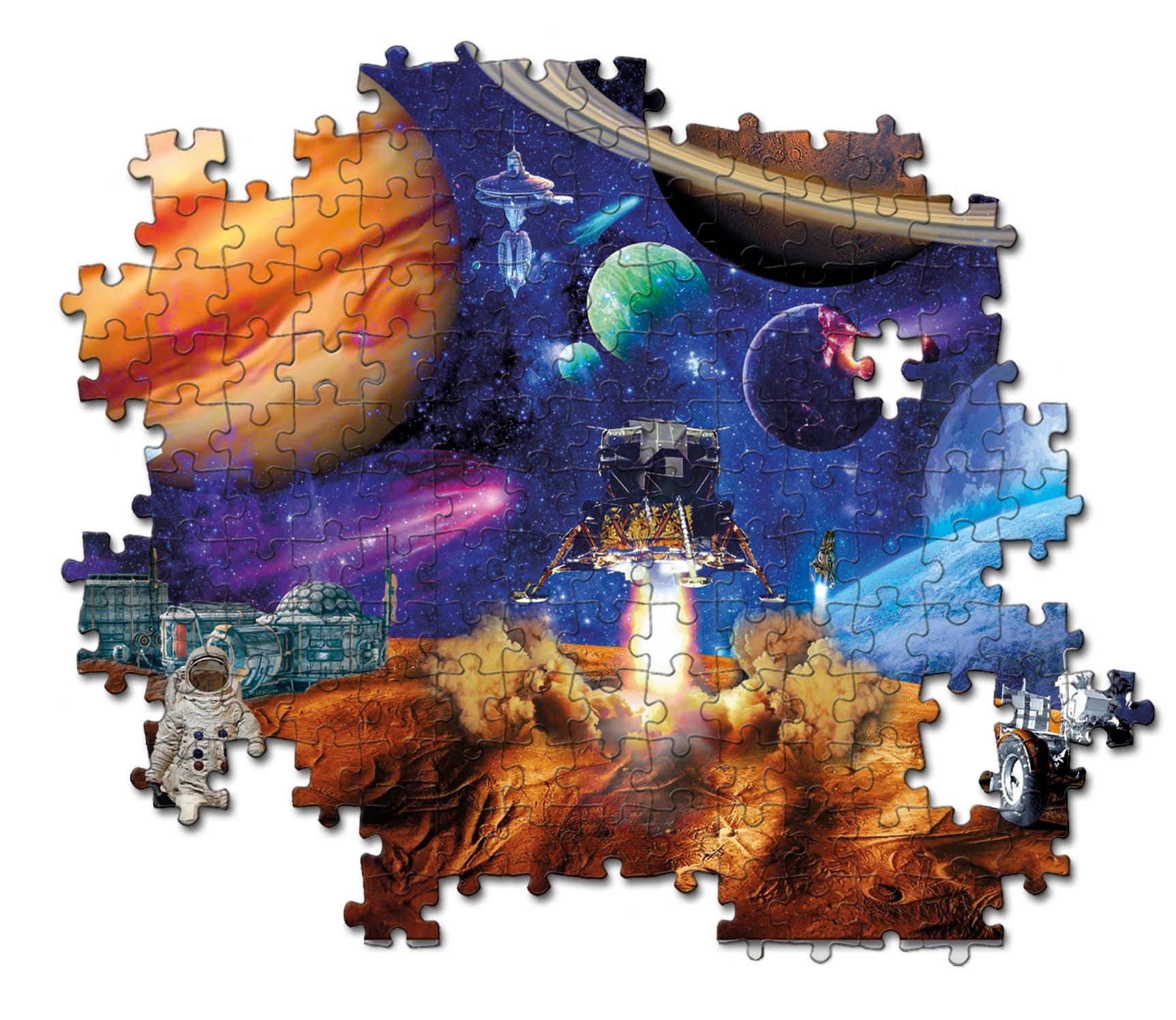 Clementoni Jigsaw Puzzle Space Mission 300 Pieces - Water Magic Puzzle for Kids 3
