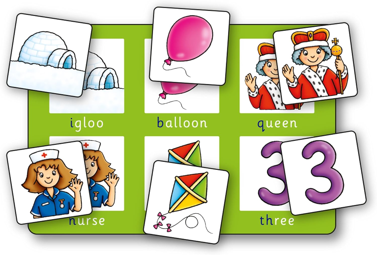 Orchard Toys Alphabet Lotto Game - 4 Ways to Play Educational Board Game for Ages 3-6 8