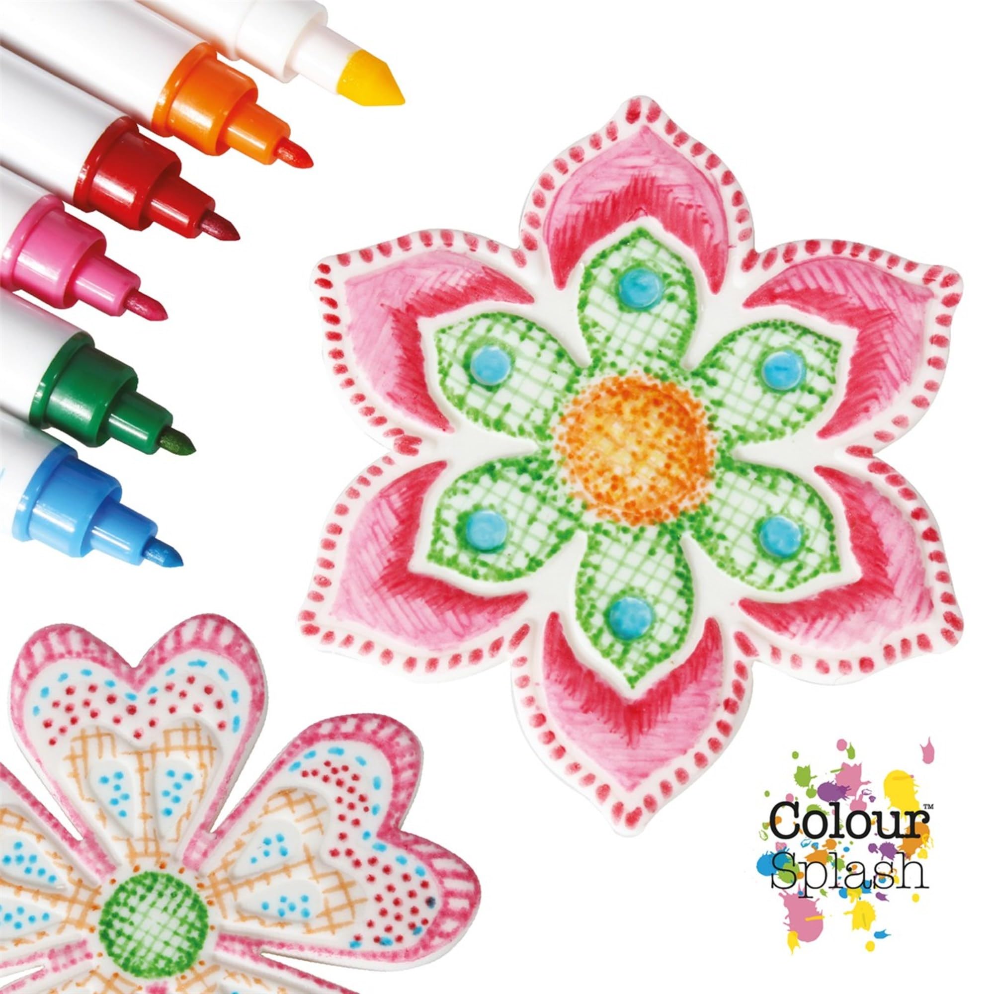 Colour Splash Edible Food Colouring Pens - Dual Tip Icing Pens for Cake Decorating 7