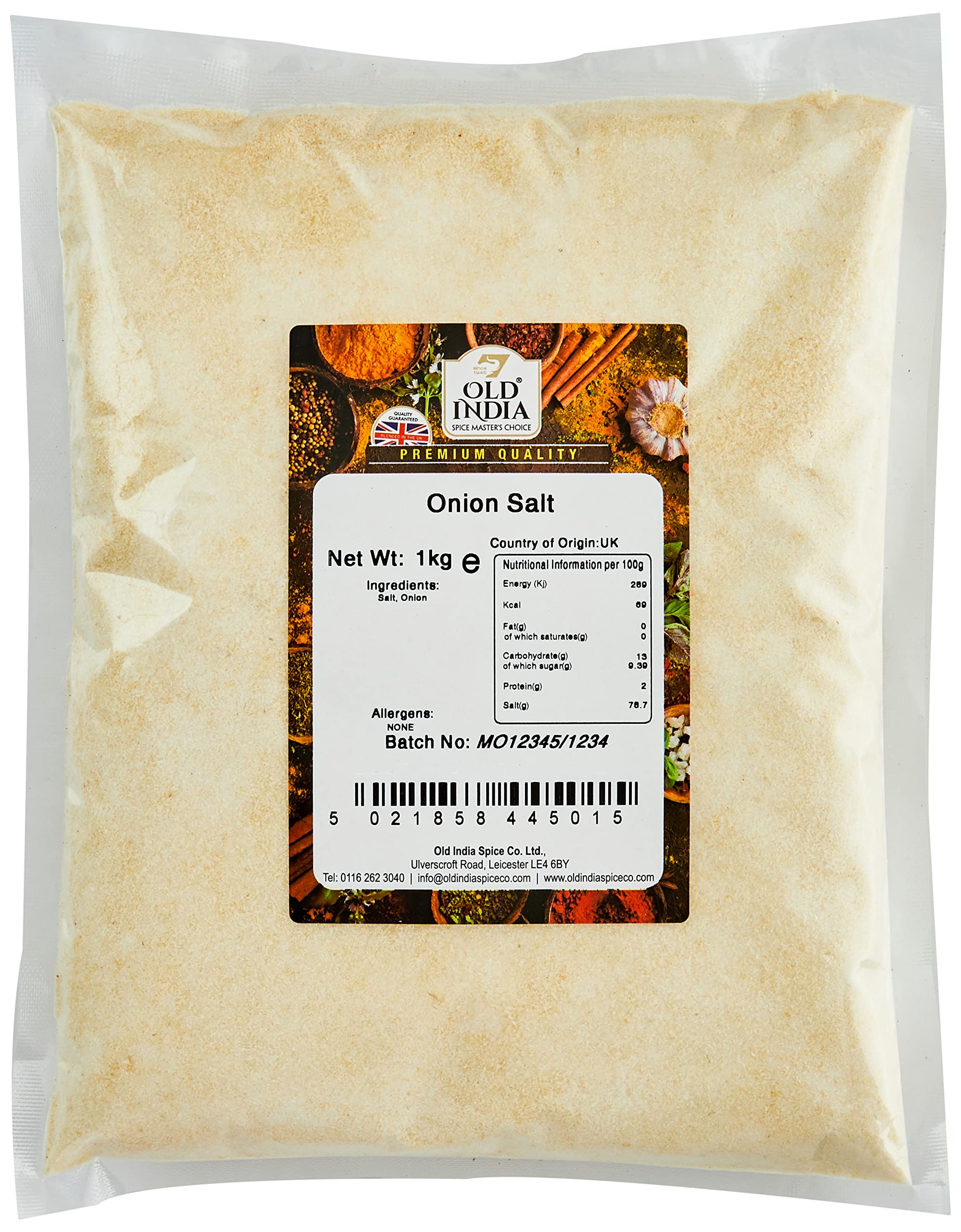 Old India Onion Salt 1kg