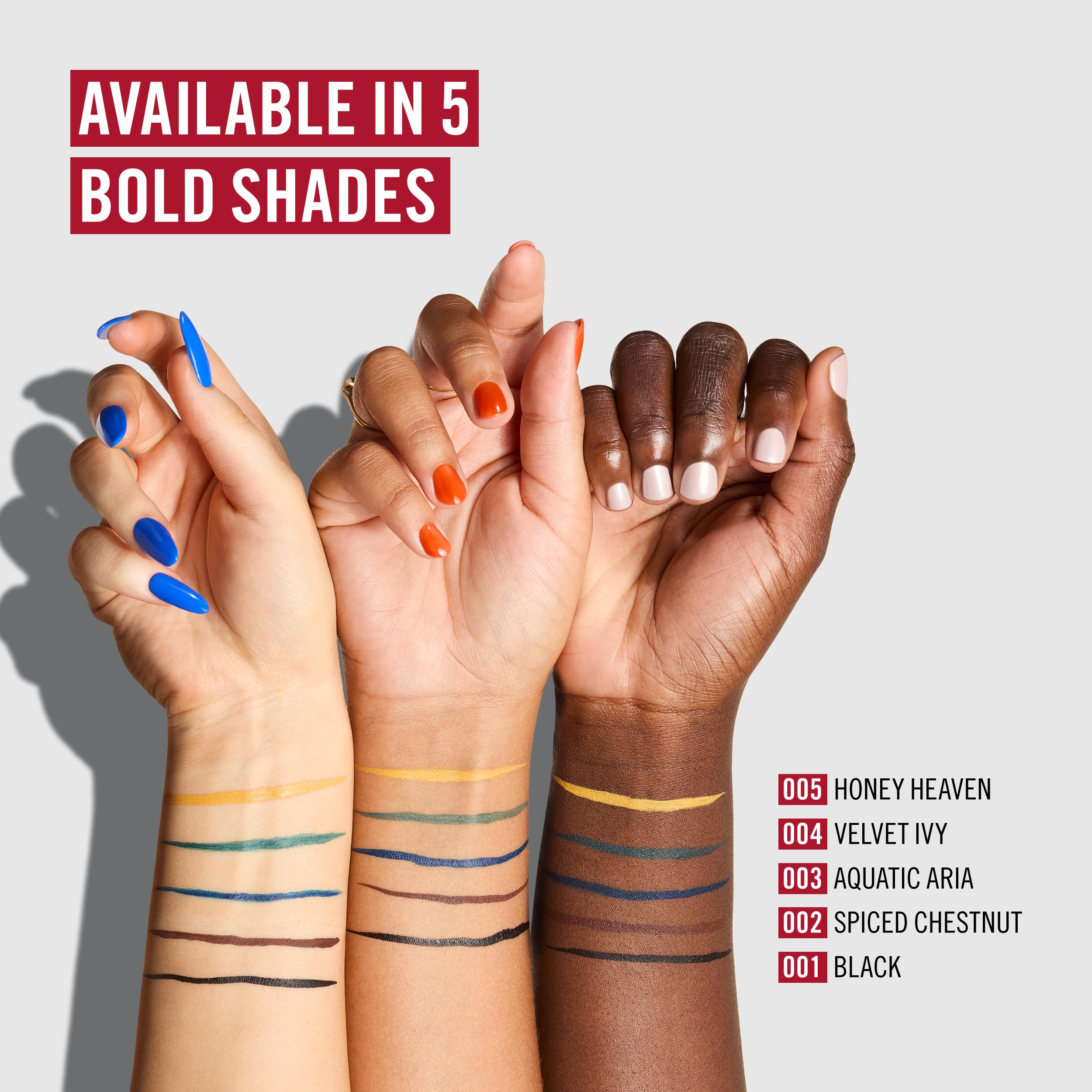 Rimmel Wonder"Ink Precision Liquid Eyeliner Pen (7g) - 004 Velvet Ivy, Waterproof Vegan Formula 5