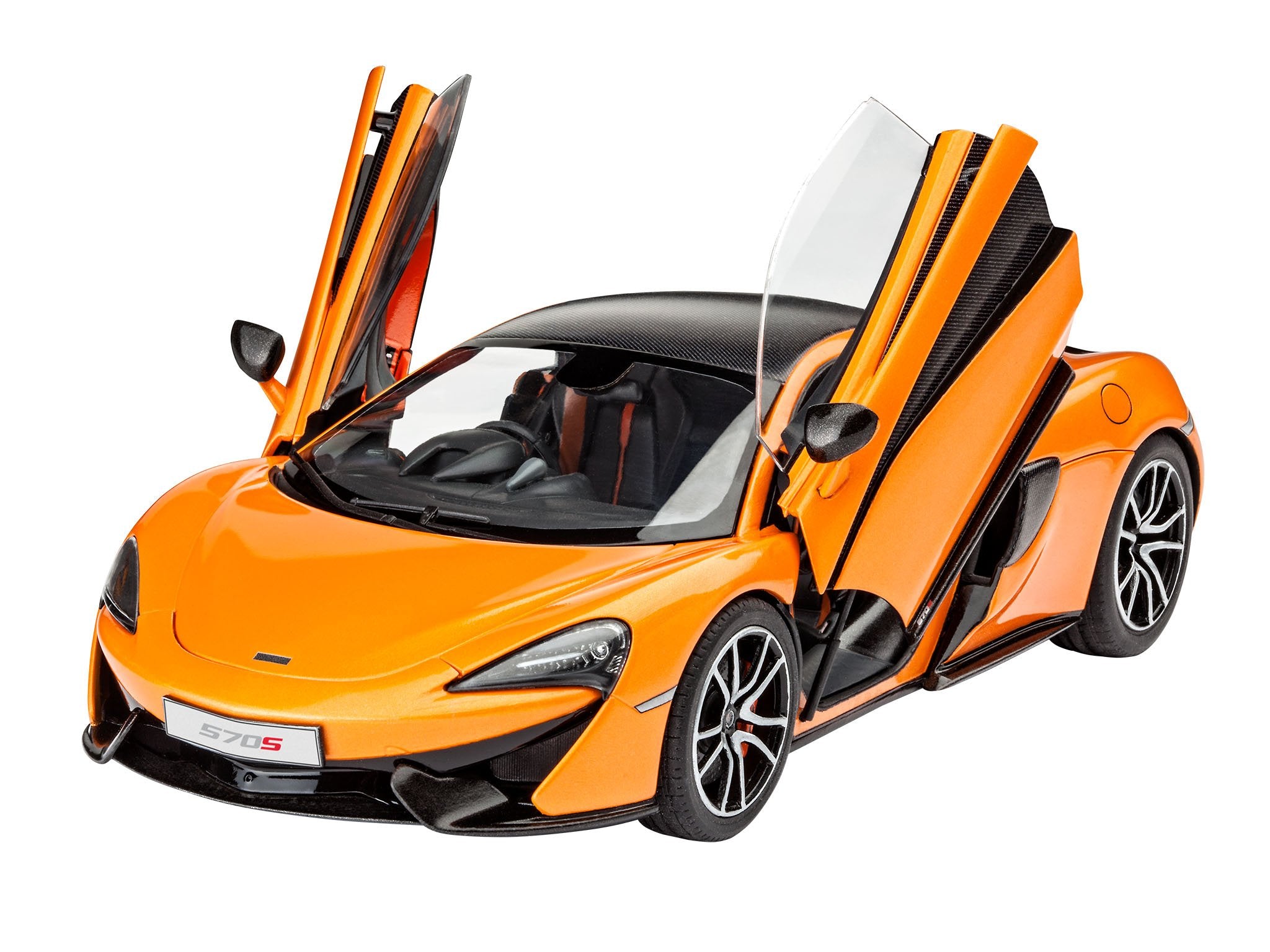 Revell McLaren 570S Model Kit | 106 Pieces, 1:24 Scale, 19 cm Length 3
