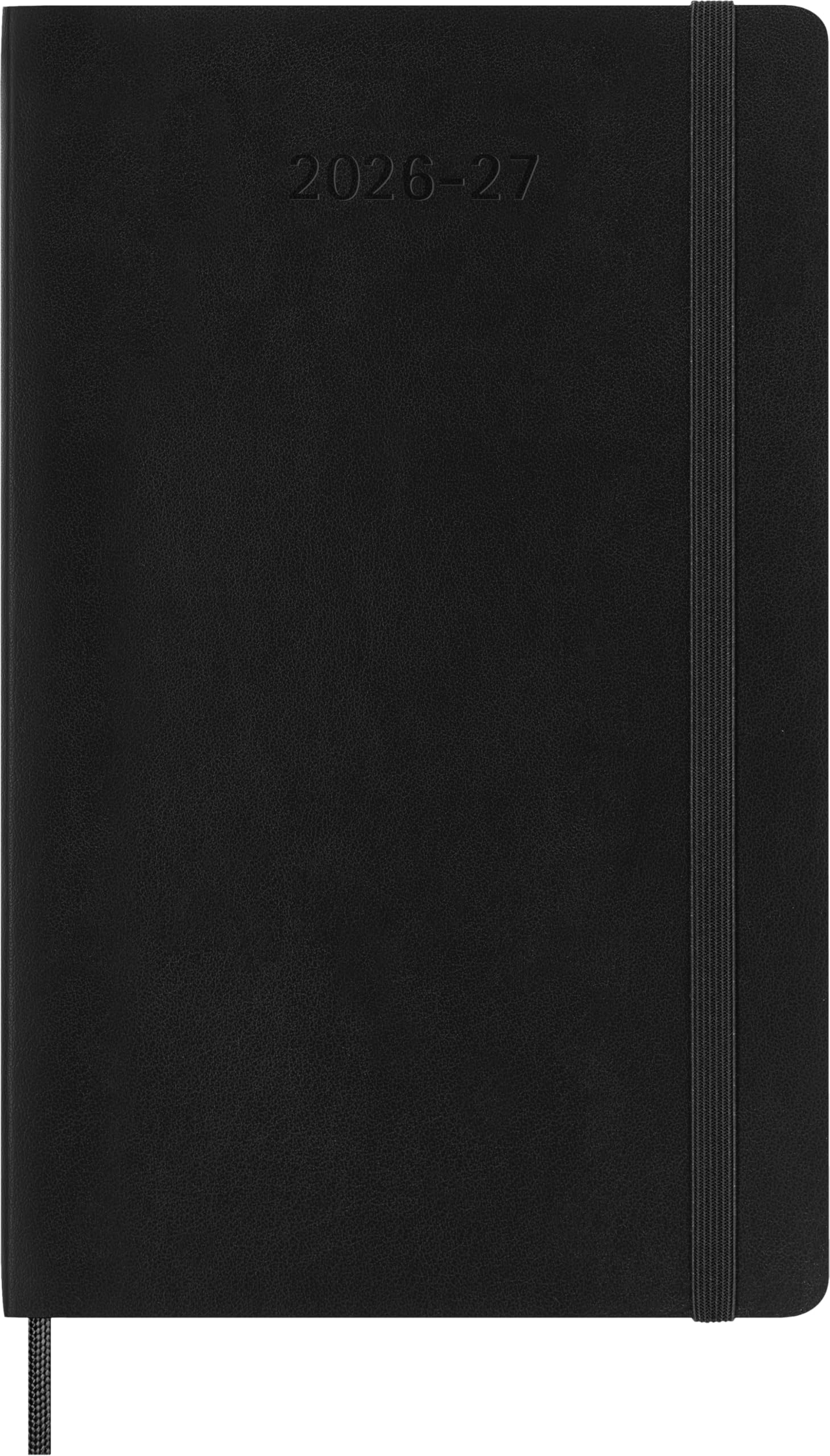 Moleskine 18-Month Weekly Planner 2026-2027 | Soft Cover, Large (13x21) | Black