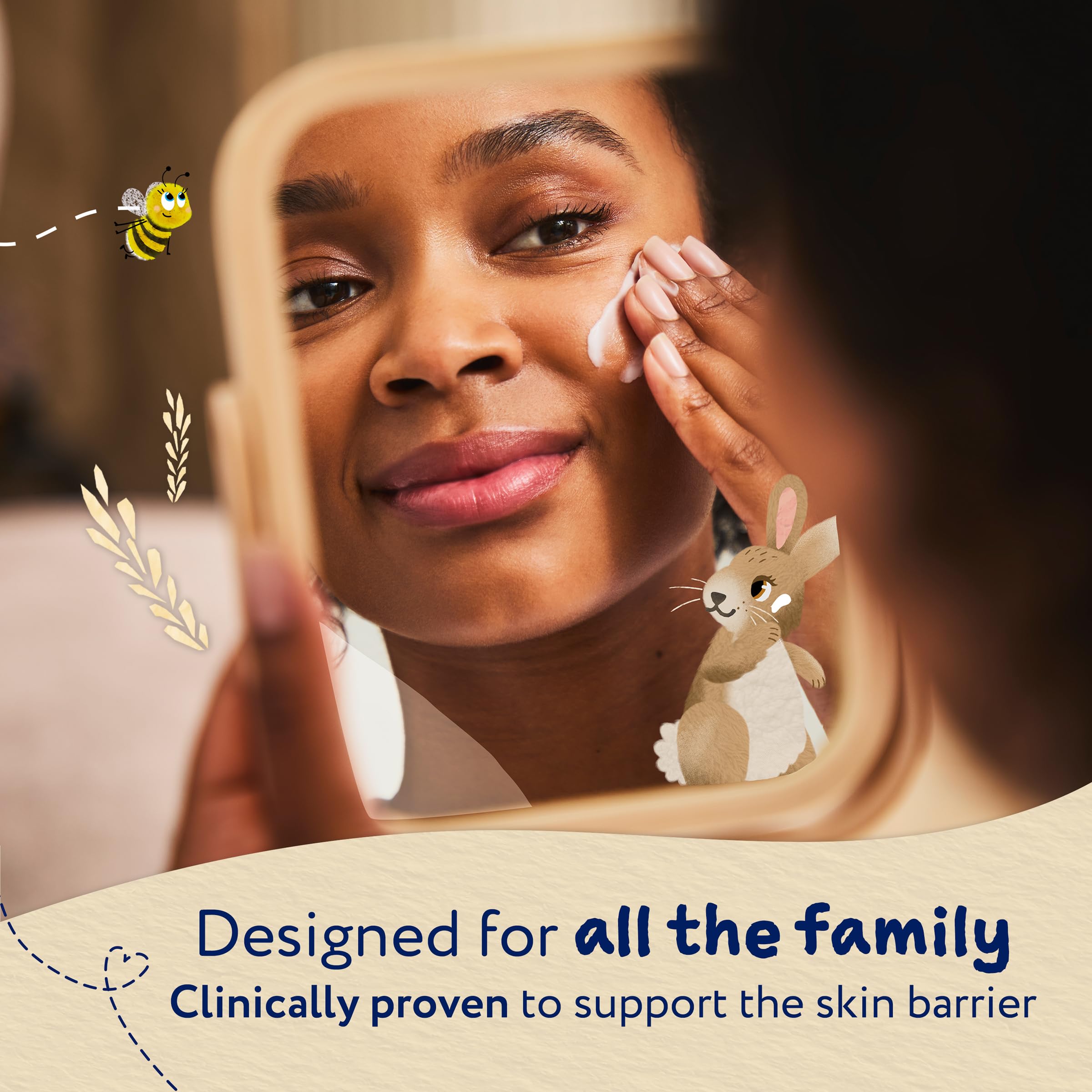 Childs Farm OatDerma Face Cream Moisturiser - Fragrance-Free Hydration for Sensitive Skin, 50ml 3