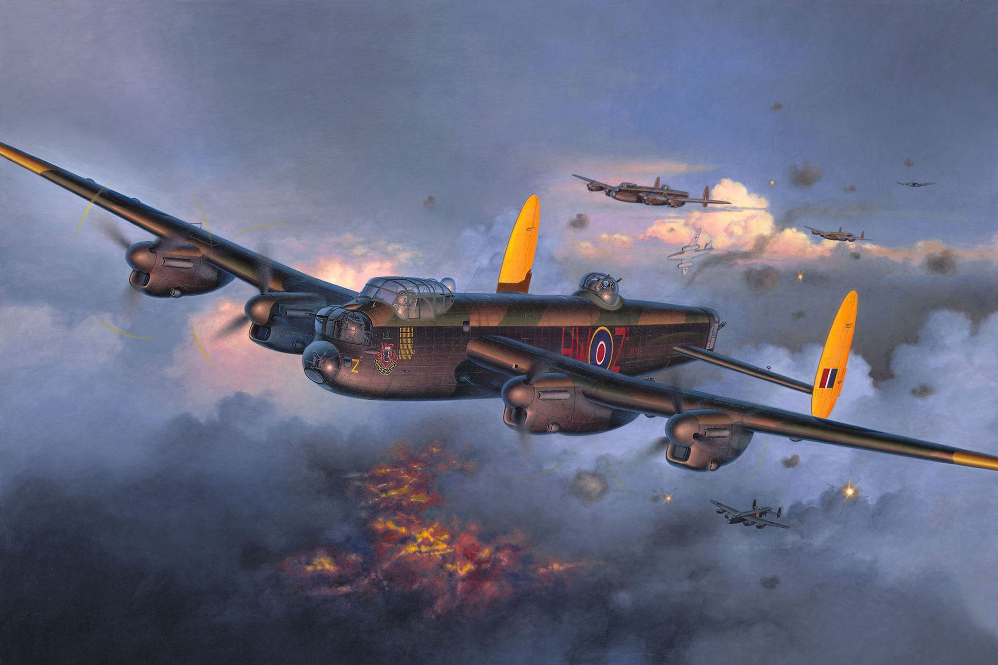 Revell Lancaster Mk.I/III 1:72 Scale Plastic Model Kit - Detailed Aircraft Building Set 3